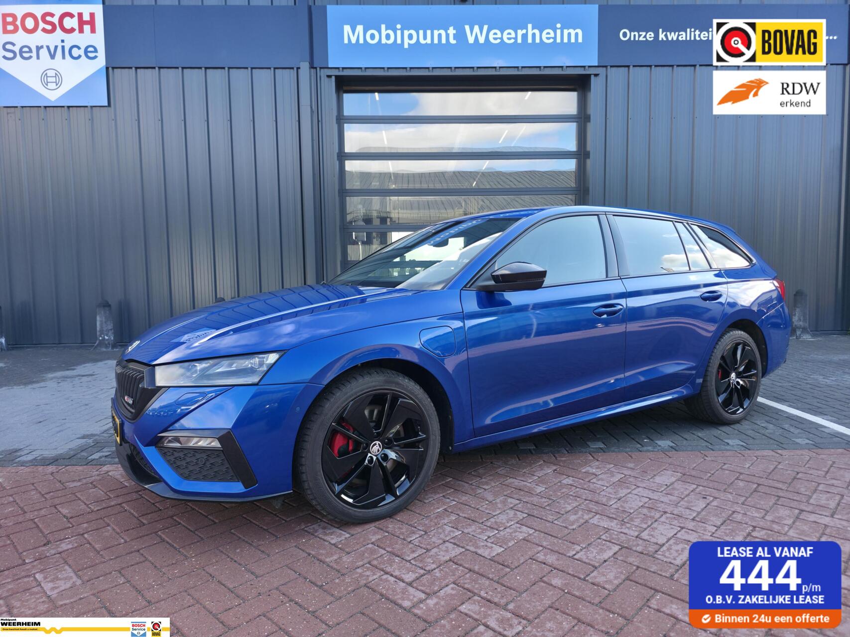 Skoda Octavia RS 1.4 TSI RS IV 245PK PHEV | Panoramadak | 50000 KM 2022 - voorkant