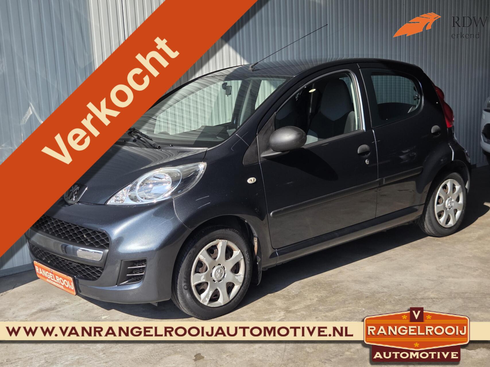 Peugeot Peugeot 107 1.0-12V XR 5-deurs, trekhaak, airco, cv op afst. 2011 - voorkant