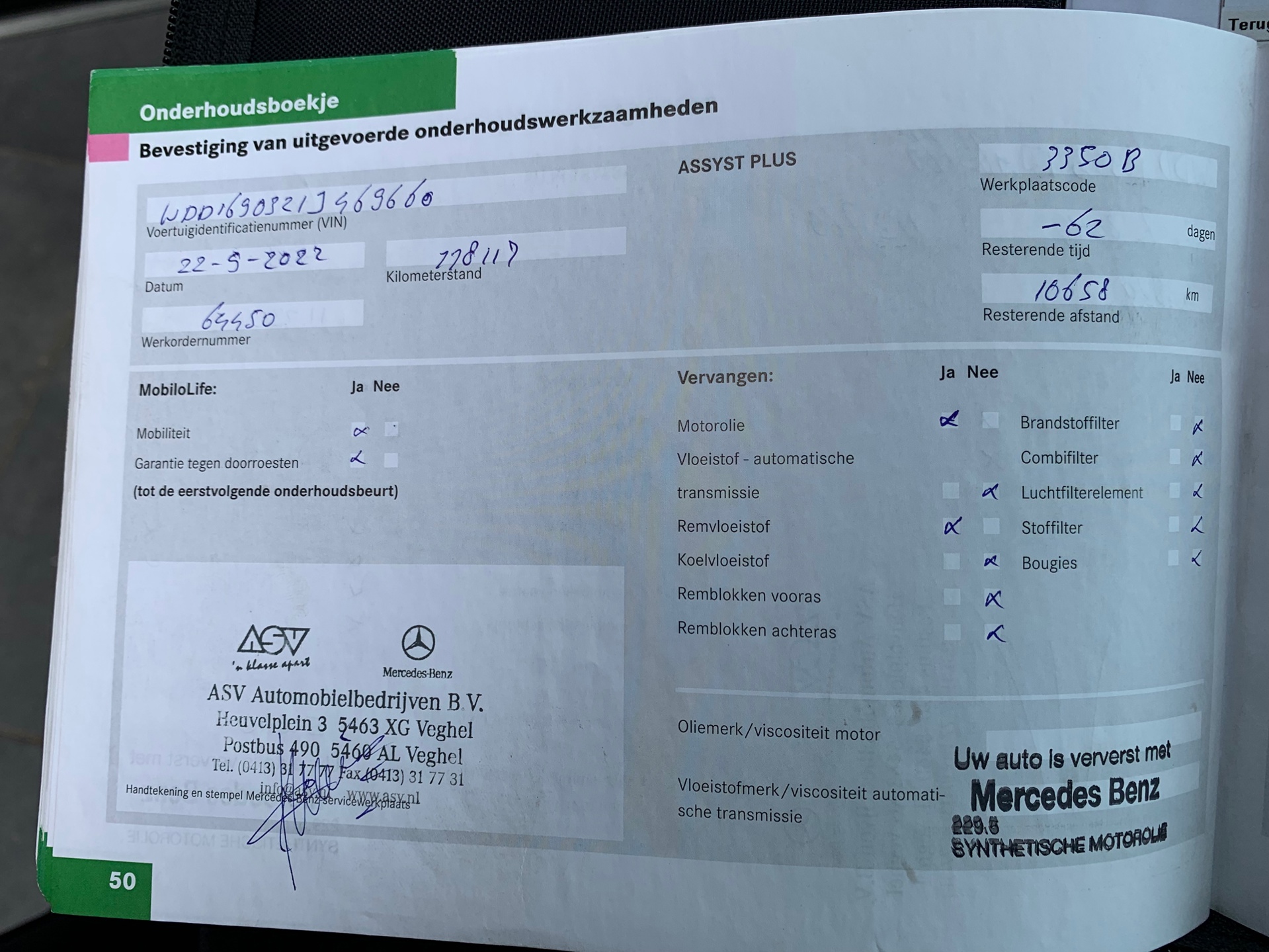 Foto van Mercedes-Benz A 170