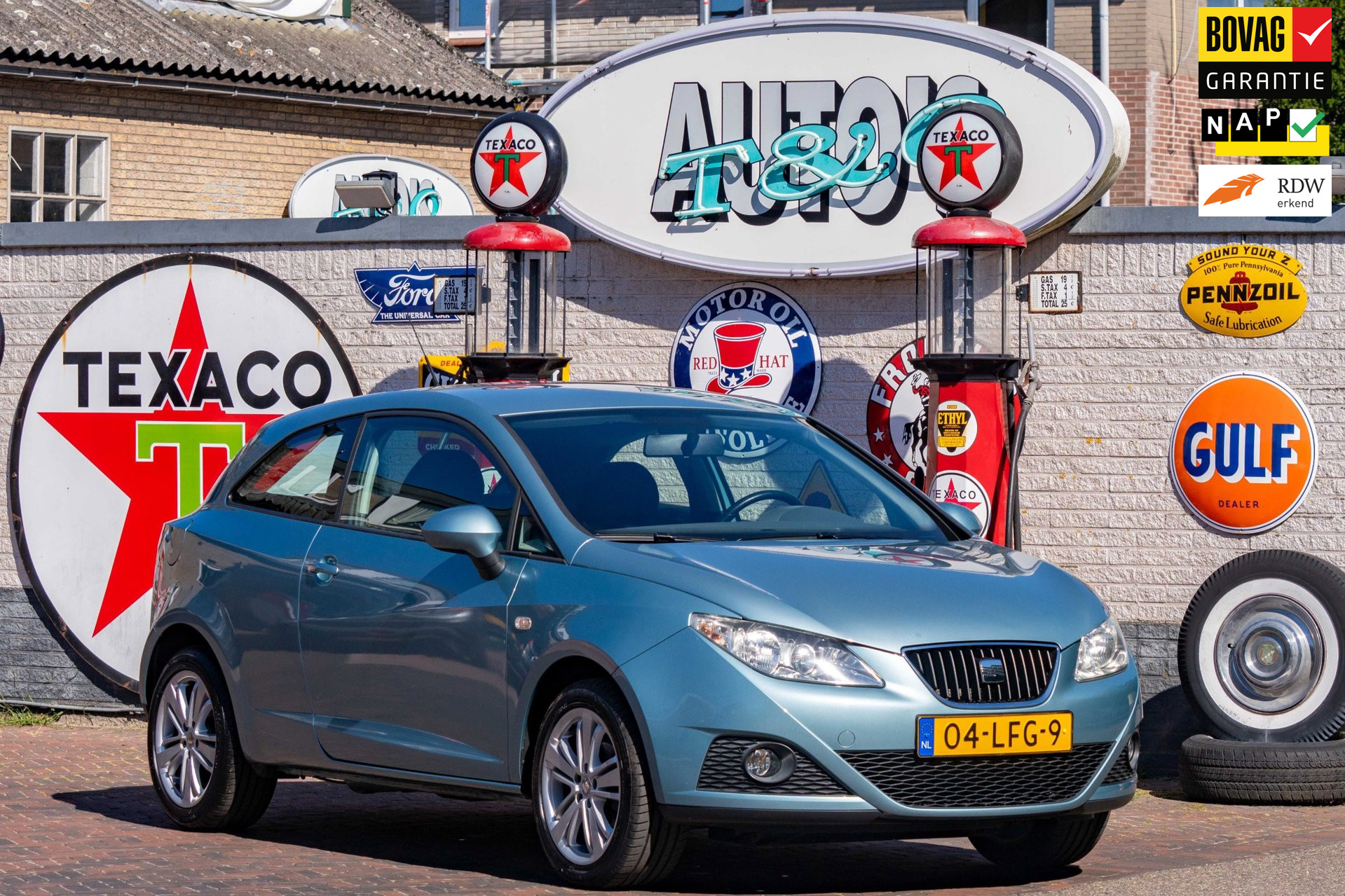 Seat Ibiza 1.6 Style 1e Eigenaar 71.000 km +NAP NL-auto 2010 - voorkant