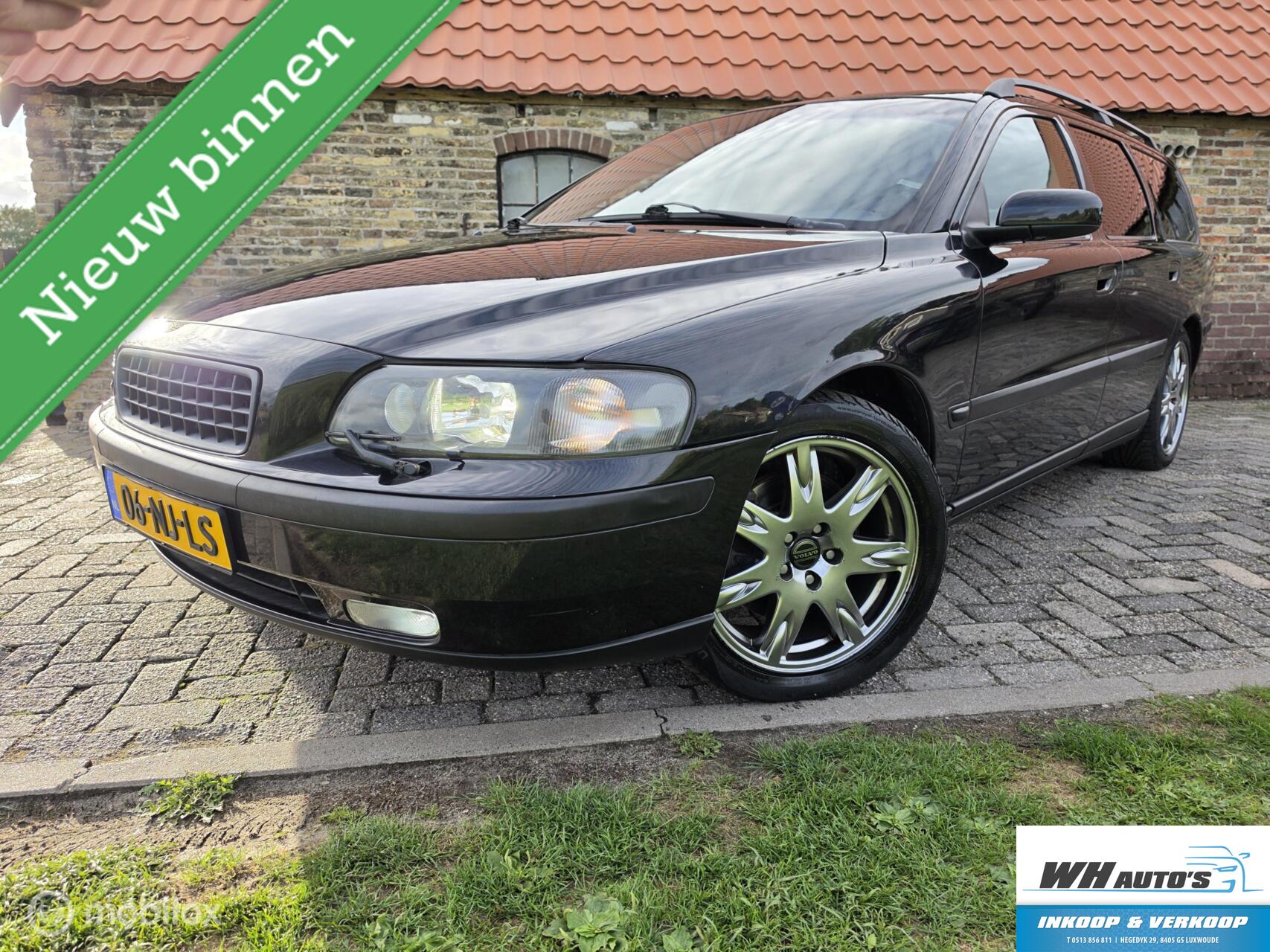 Volvo V70 2.5 T Titanium mooie kmstand! 243.dkm 2003 - voorkant
