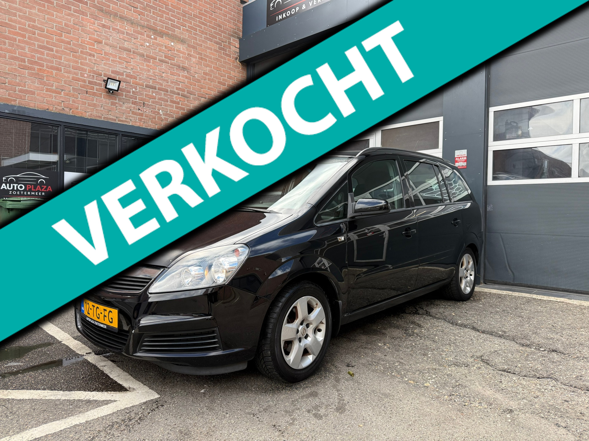 Opel Zafira 1.6 Enjoy 7 ZITS 2006 - voorkant