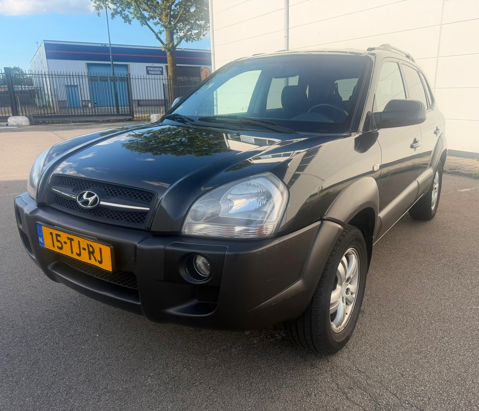 Hyundai Tucson 2.0i Style Nap Carplay Trekhaak Cruise Climate 2006 - voorkant
