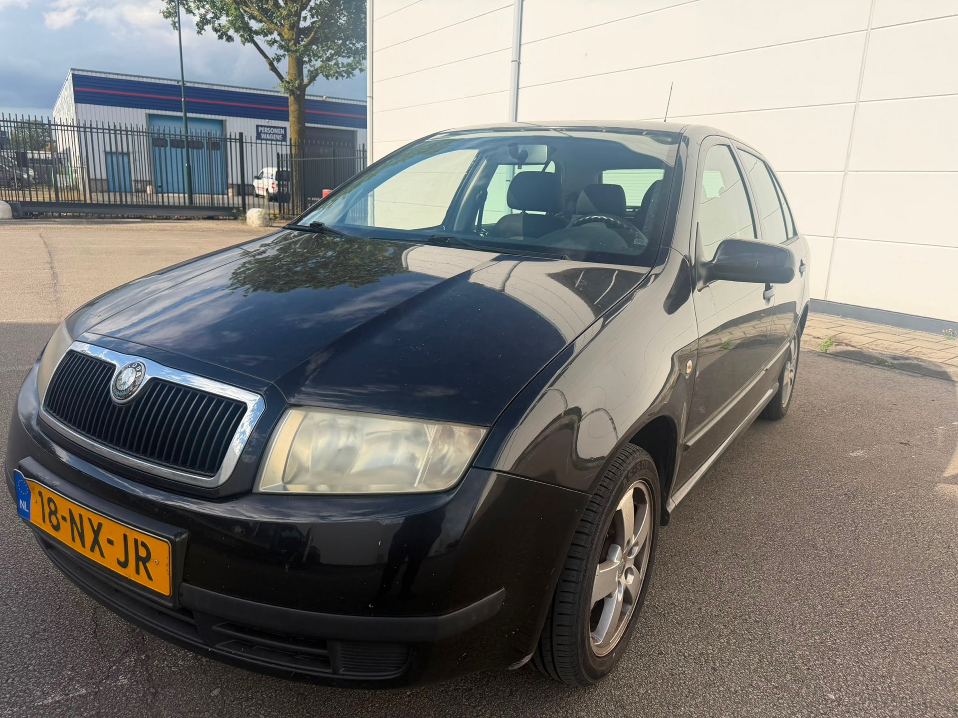 Skoda Fabia 1.4-16V Flash Nap Airco Isofix Centrale Deurvergrendeling 2004 - voorkant