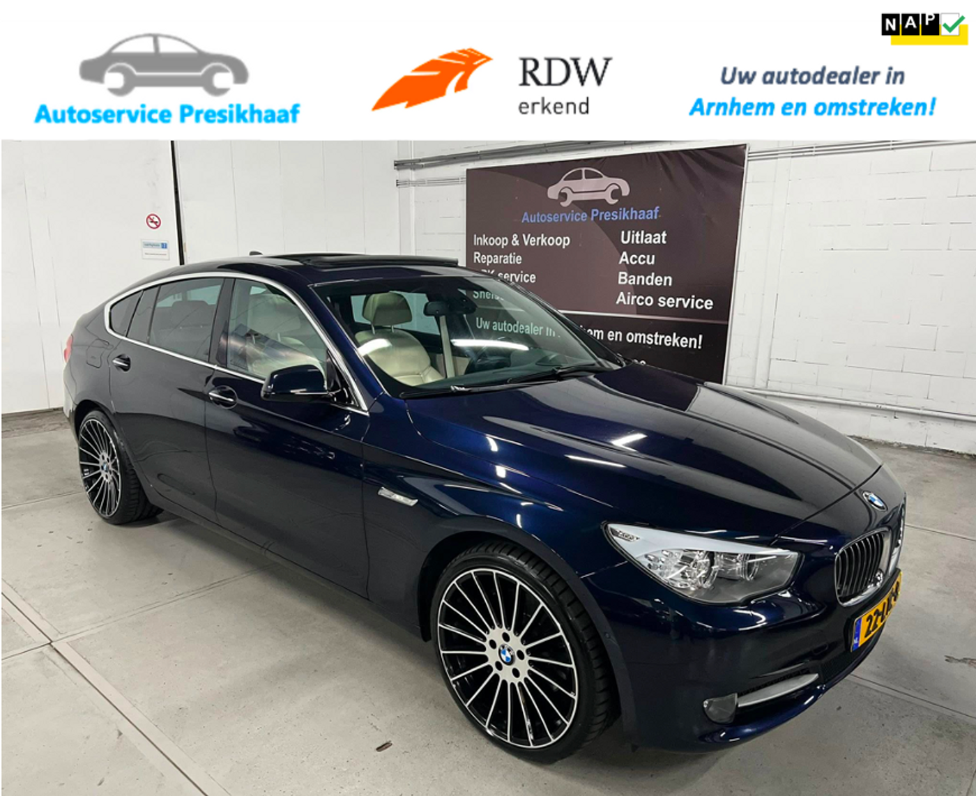 BMW 535i 535i High Executive Automaat 2010 - voorkant