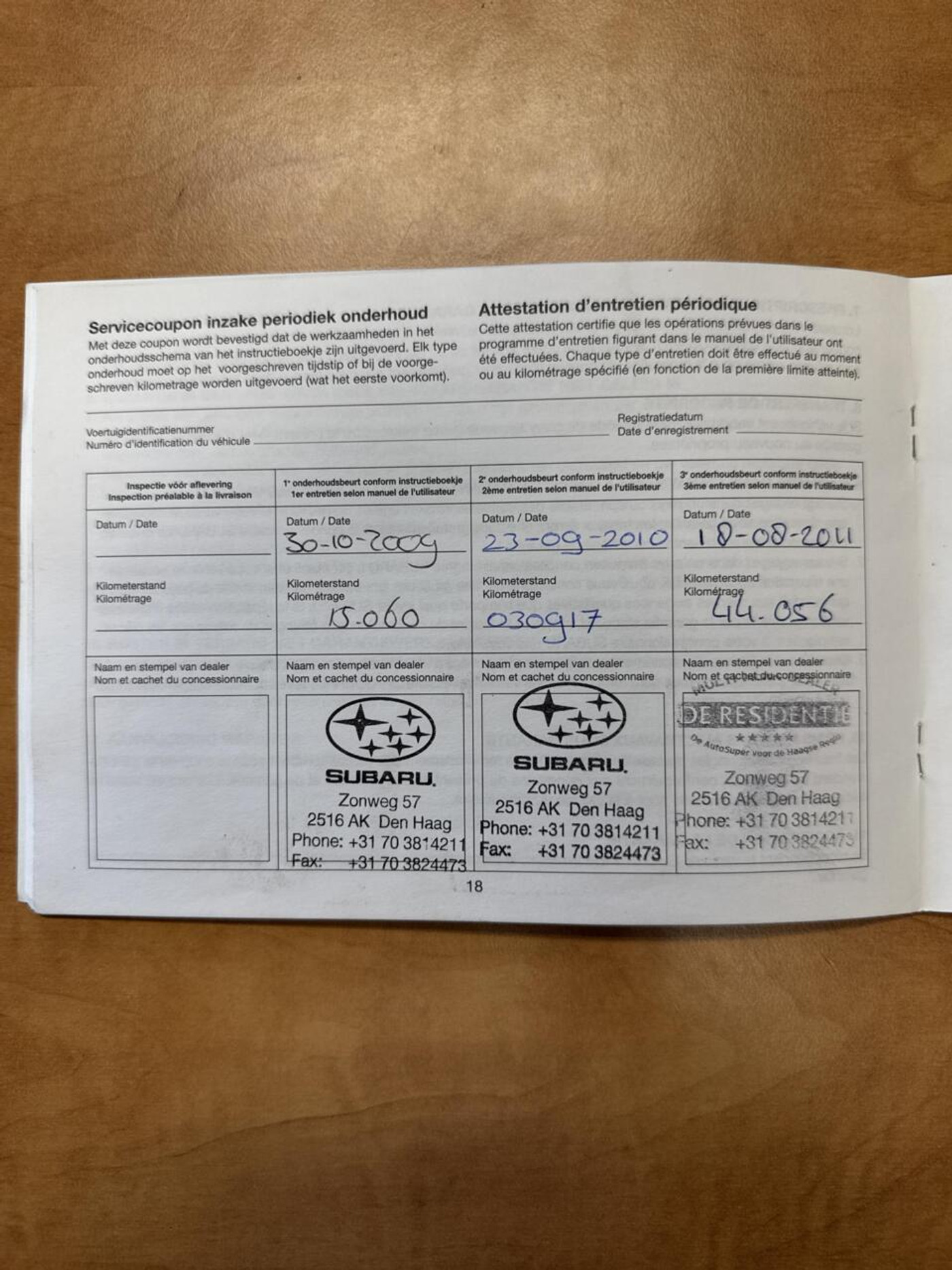 Foto van Subaru Forester