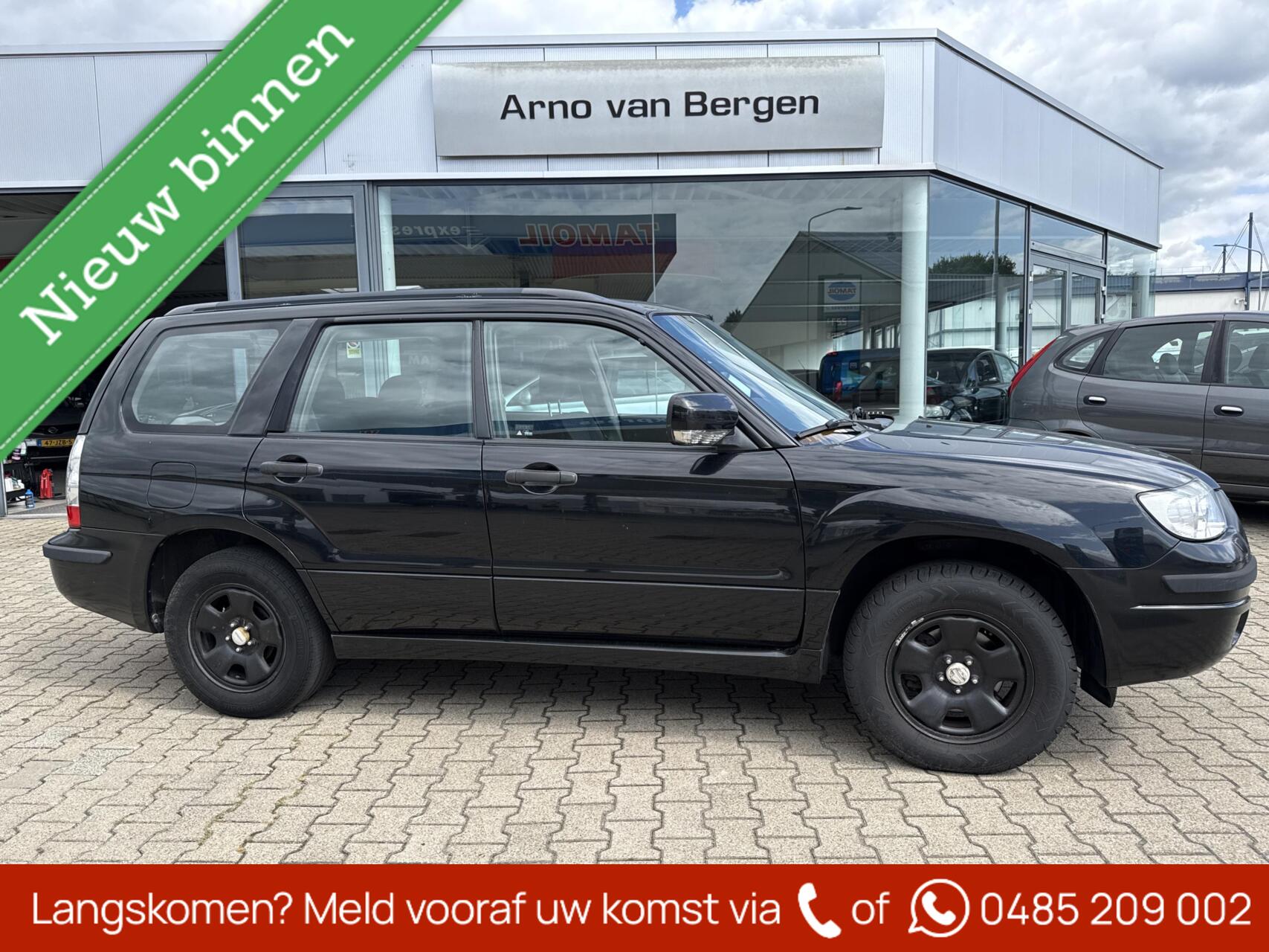 Subaru Forester 2.0 Comfort, climatronic, cruisecontrol, pdc, trekhaak, isofix. 2008 - voorkant