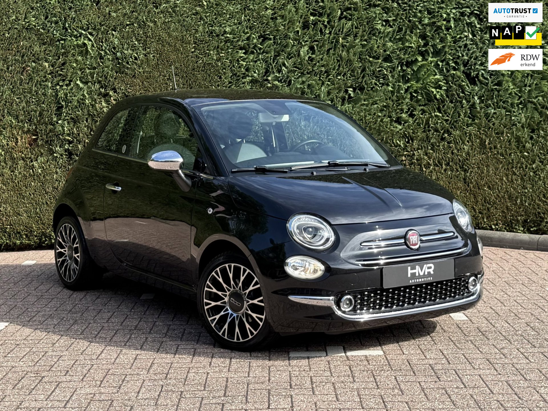 Fiat Fiat 500 0.9 TwinAir Turbo Collezione | Pano | Navi | Cruise | Climate Control | NL Auto 2019 - voorkant