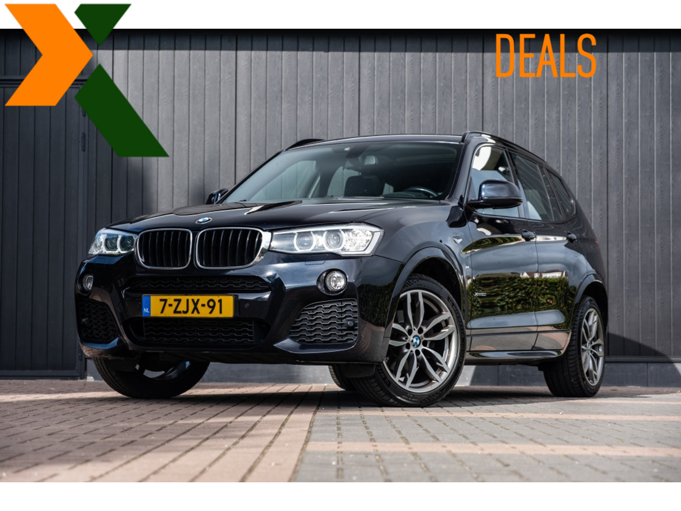 BMW X3 Xdrive20i xDrive20i High Exec. | M pakket | Pano | Leder | Sportstoelen | toelverw. 2015 - voorkant