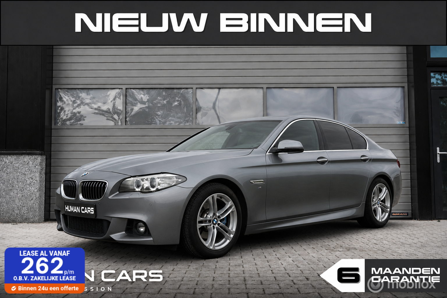 BMW 520i 520i M Sport Edition 184 pk Automaat Trekhaak 2014 - voorkant