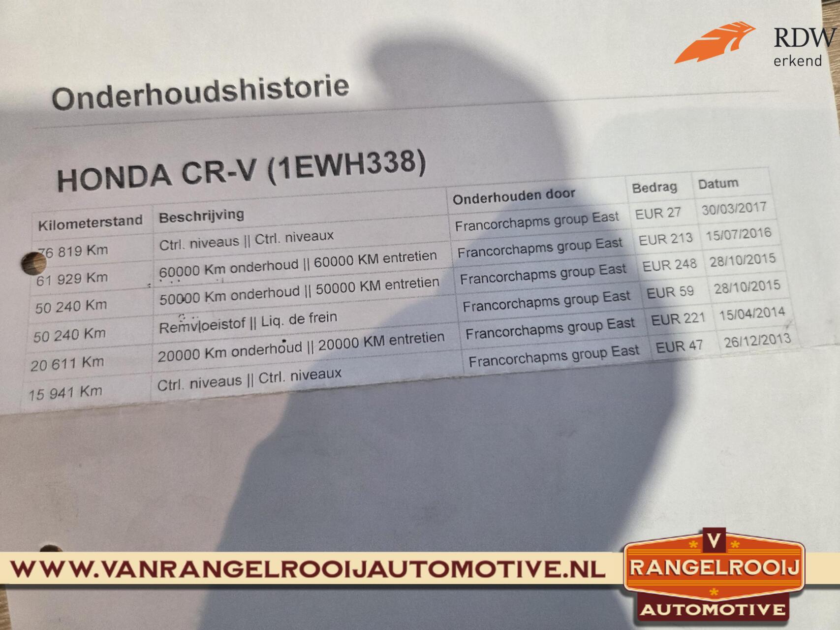 Foto van Honda Honda Cr-v