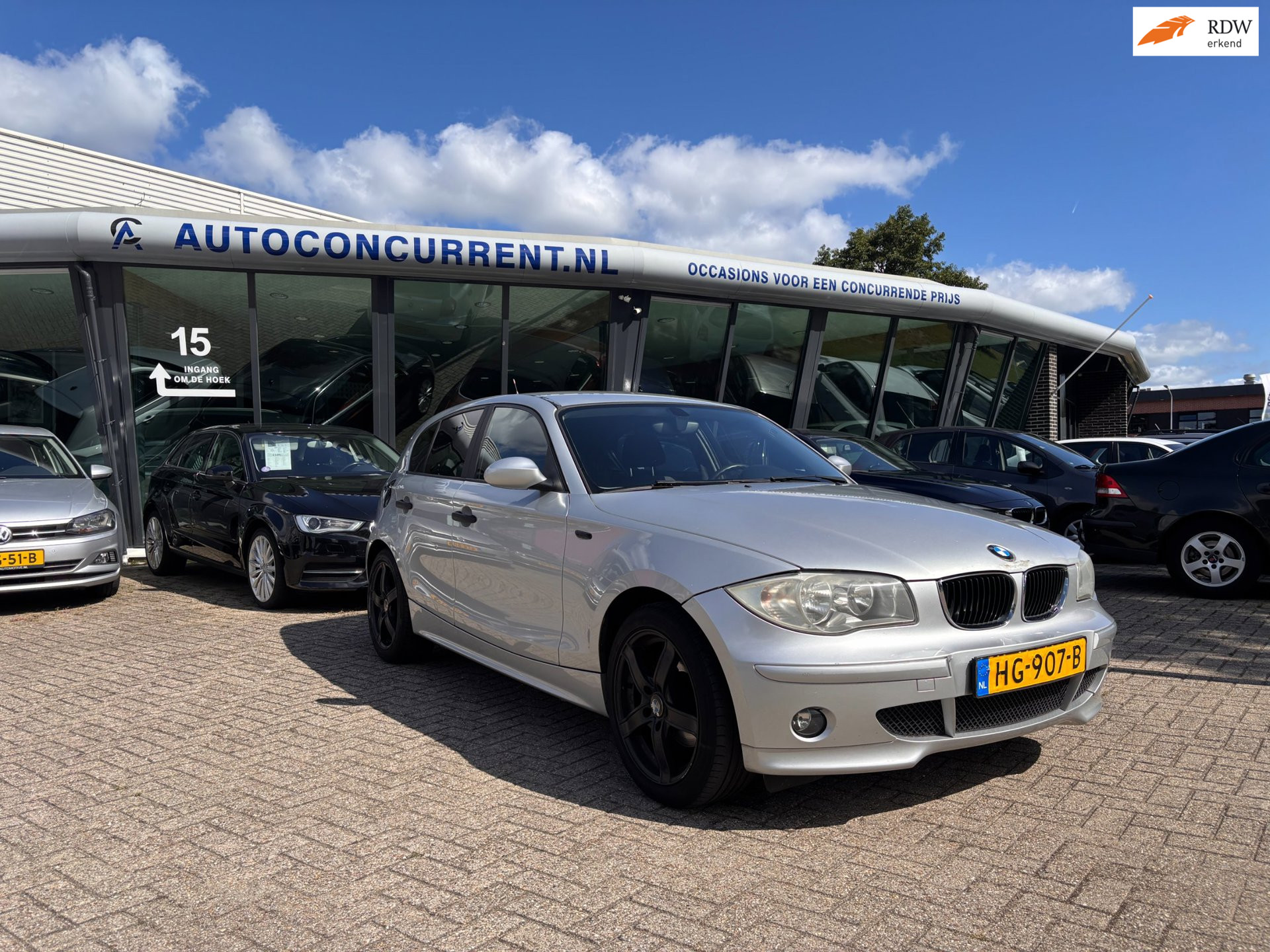 BMW 1er Reihe 116i Business Line, Nieuwe APK, Airco, Stoelverw. Inruil mogelijk. 2006 - voorkant