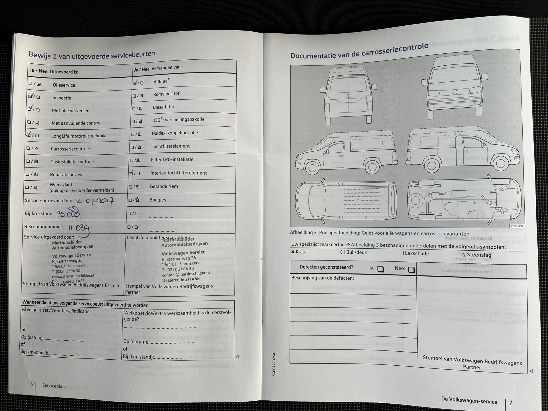 Foto van Volkswagen Kombi