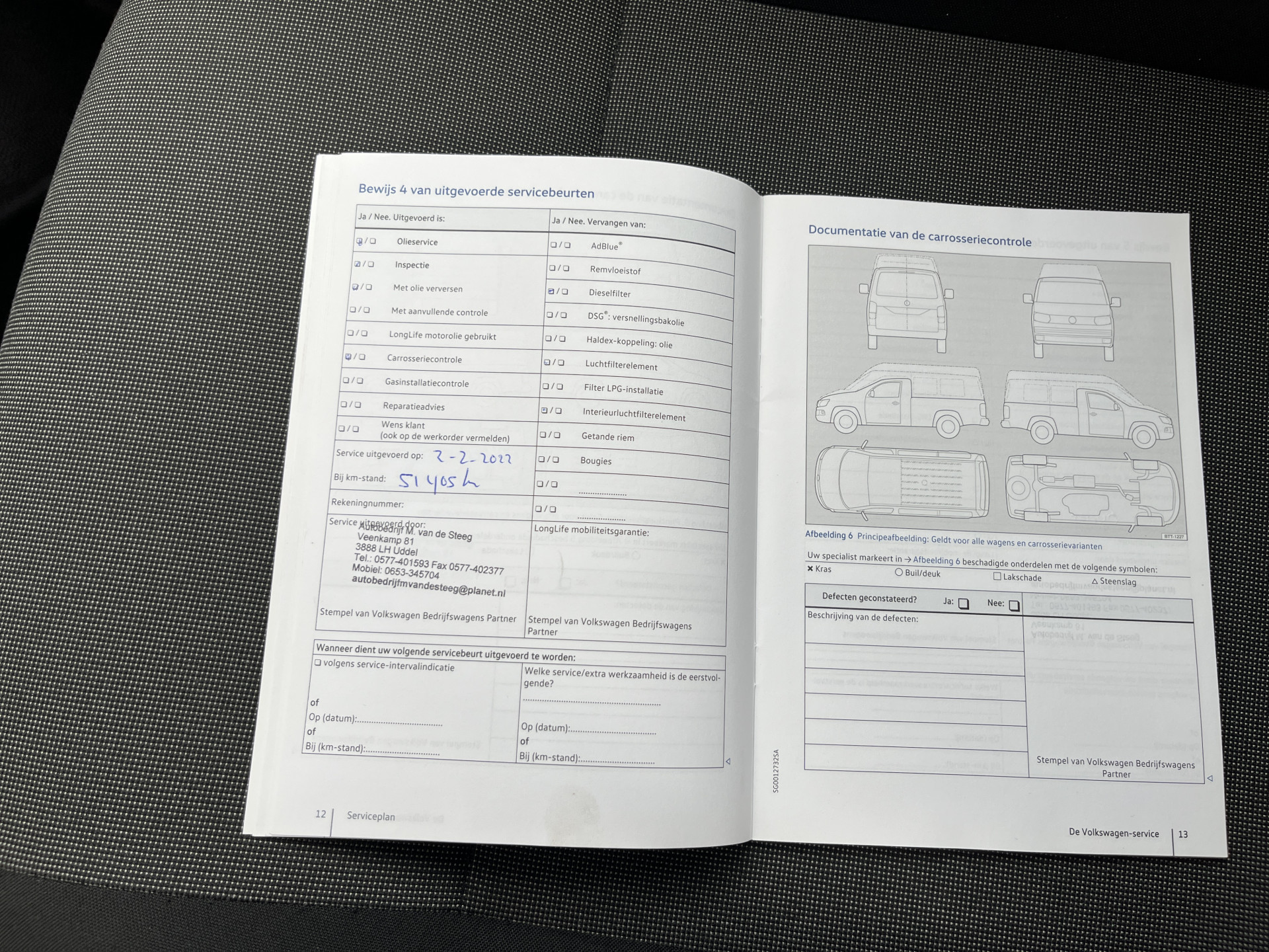 Foto van Volkswagen Kombi