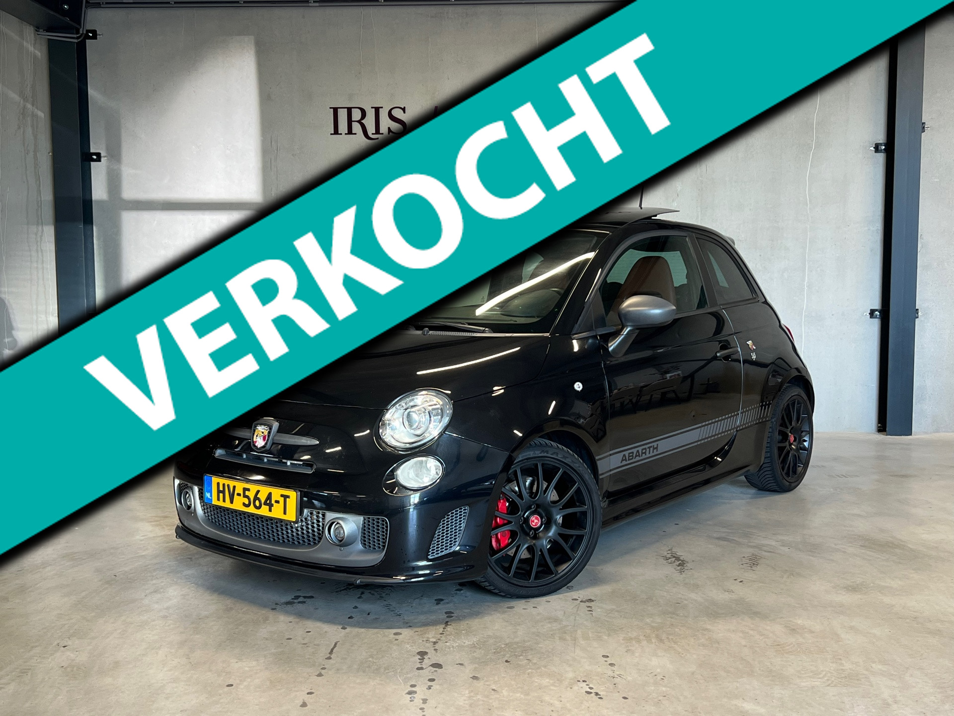 Fiat Abarth 500 1.4 T-Jet Abarth 595 - Pano - Sabelt Kuipstoelen - Org NL 2016 - voorkant