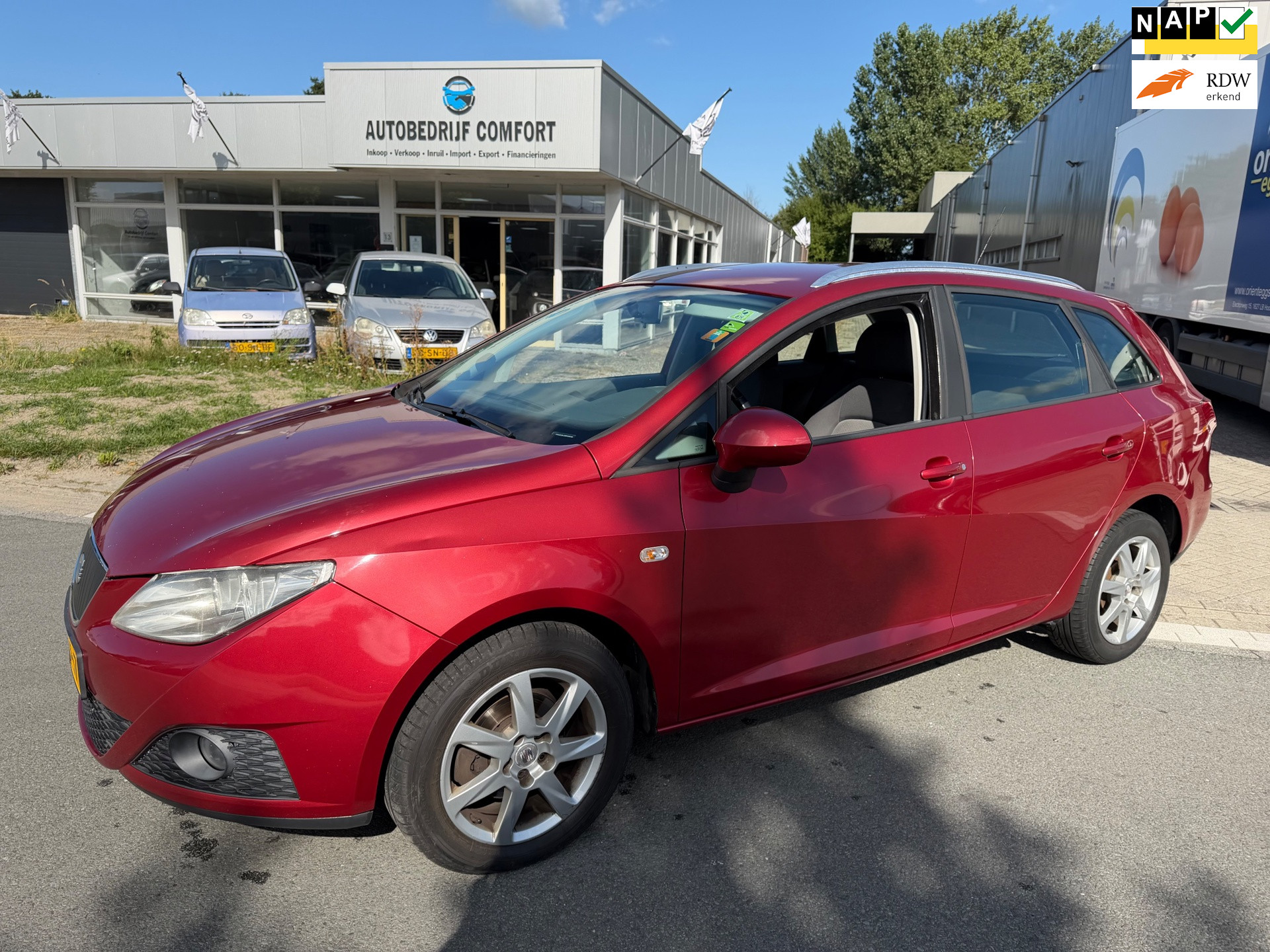 Seat Ibiza ST 1.2 TDI Style Ecomotive. • 1e EIG • First Owner • Export • 2010 - voorkant