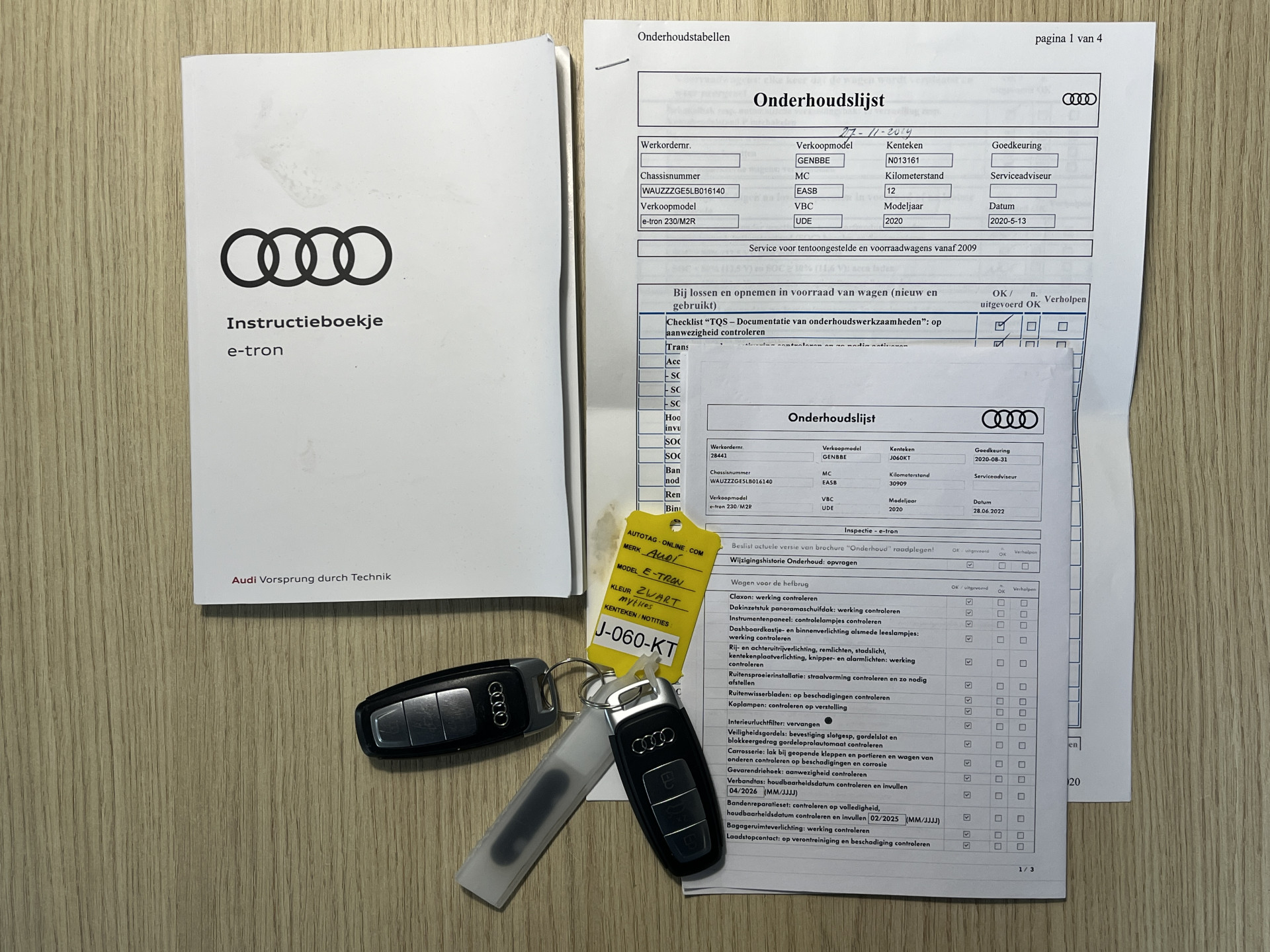Foto van Audi E-tron