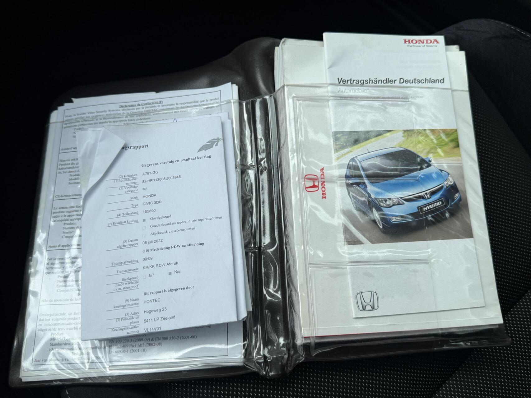Foto van Honda Civic 3dr