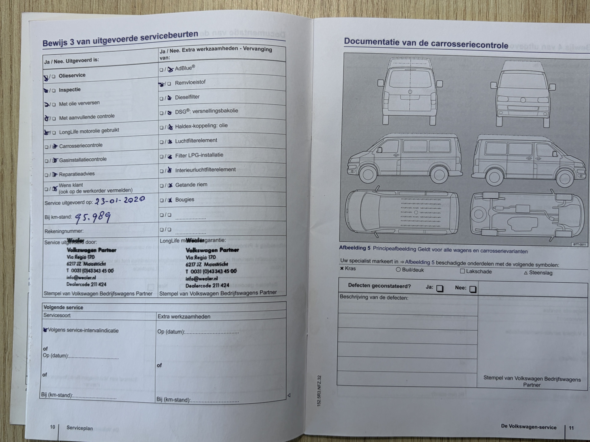 Foto van Volkswagen Kombi