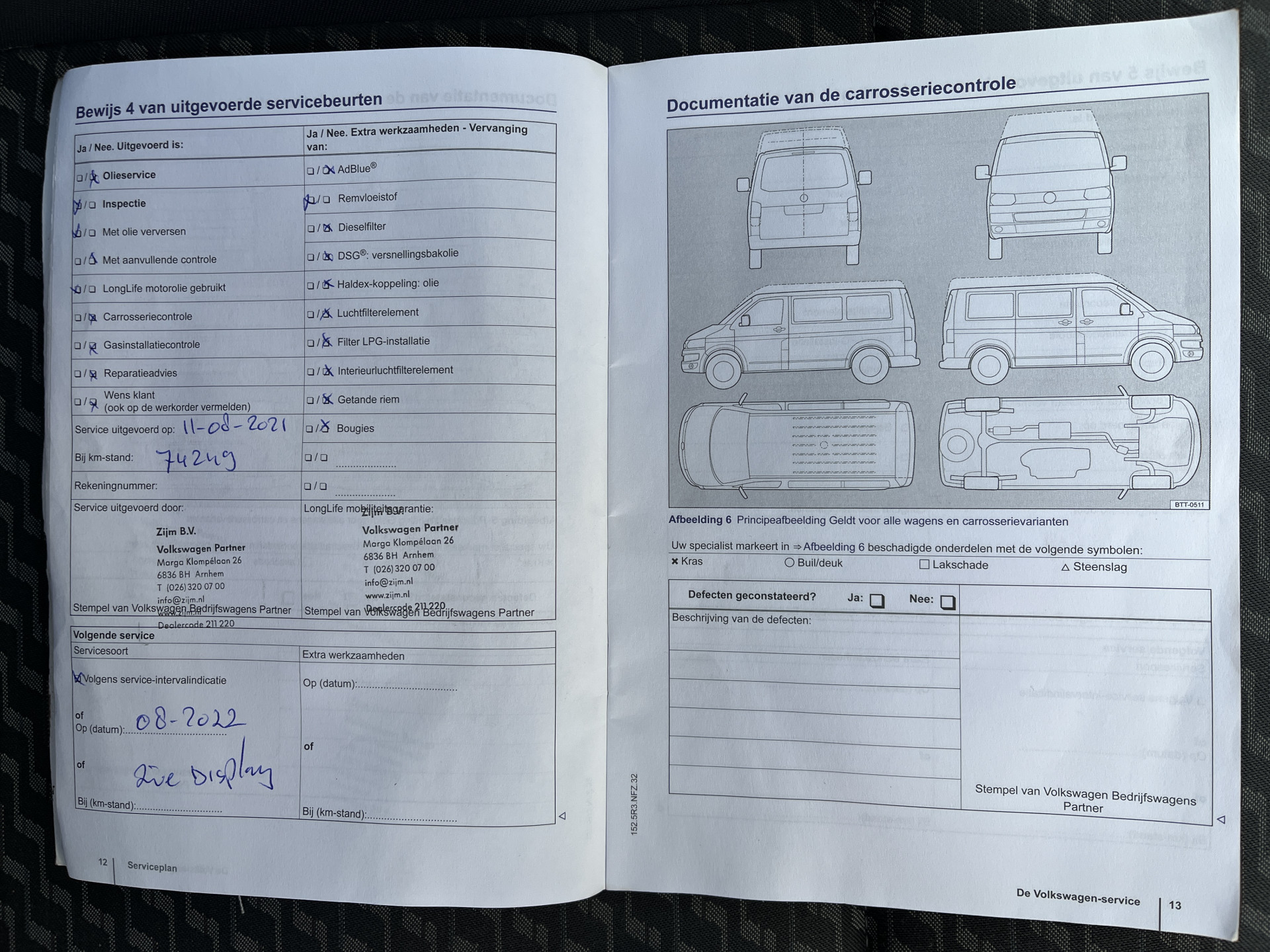 Foto van Volkswagen Kombi