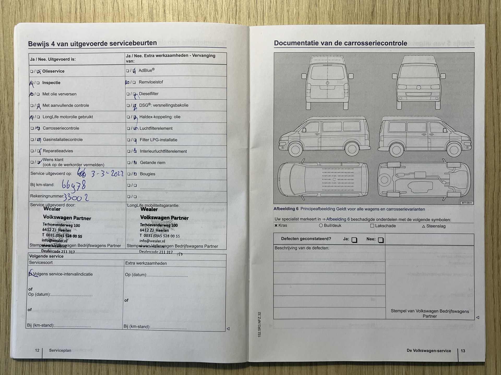 Foto van Volkswagen Kombi