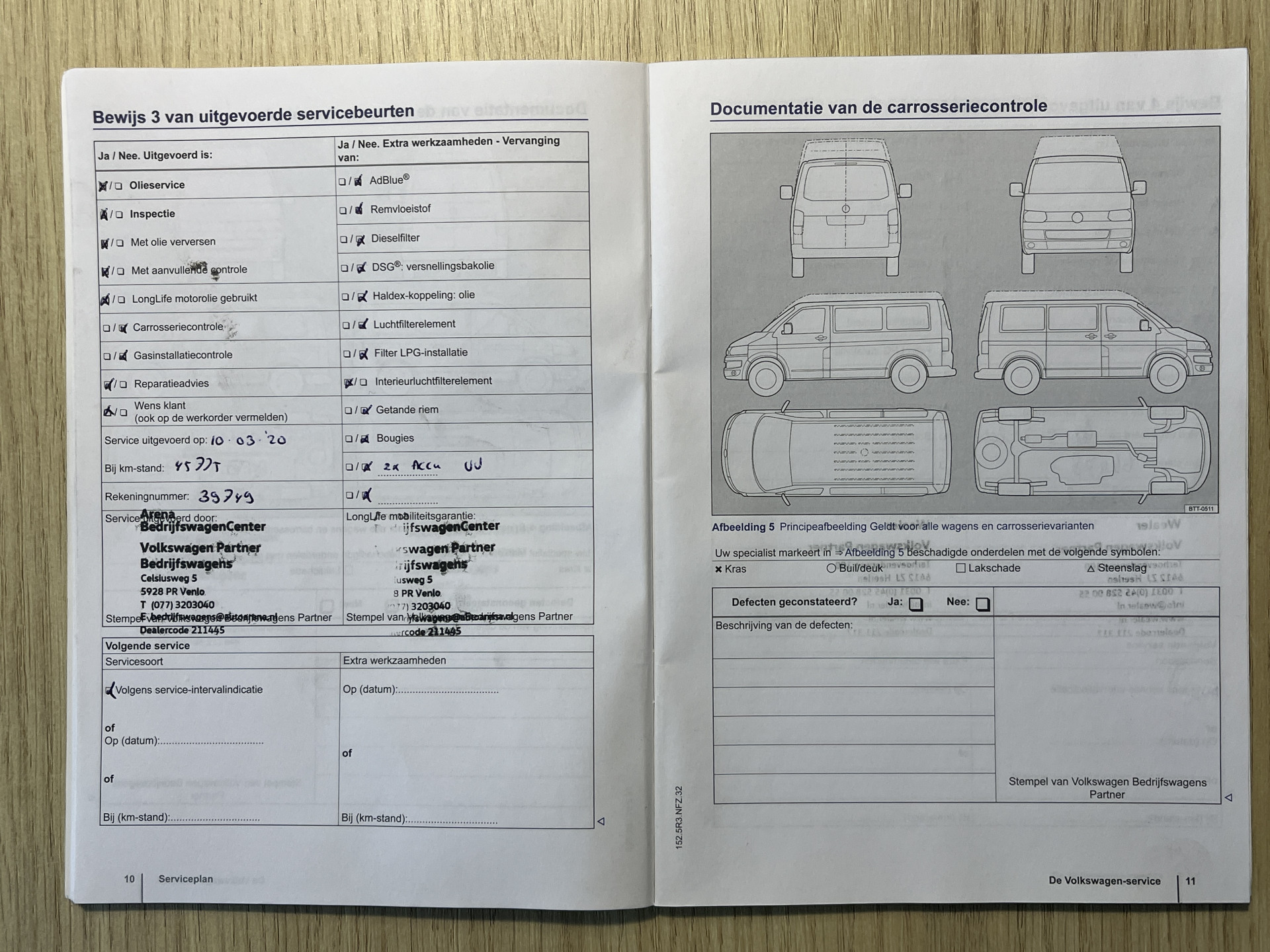 Foto van Volkswagen Kombi