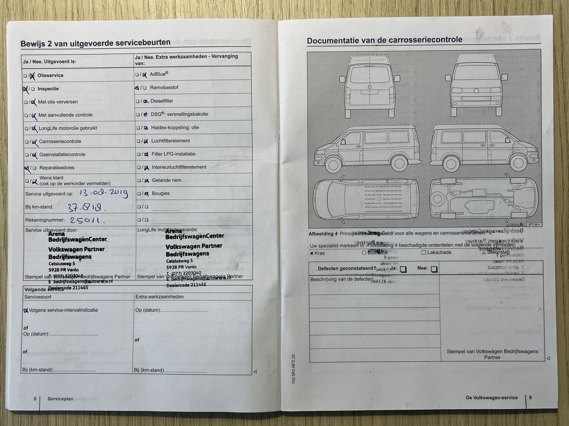 Foto van Volkswagen Kombi