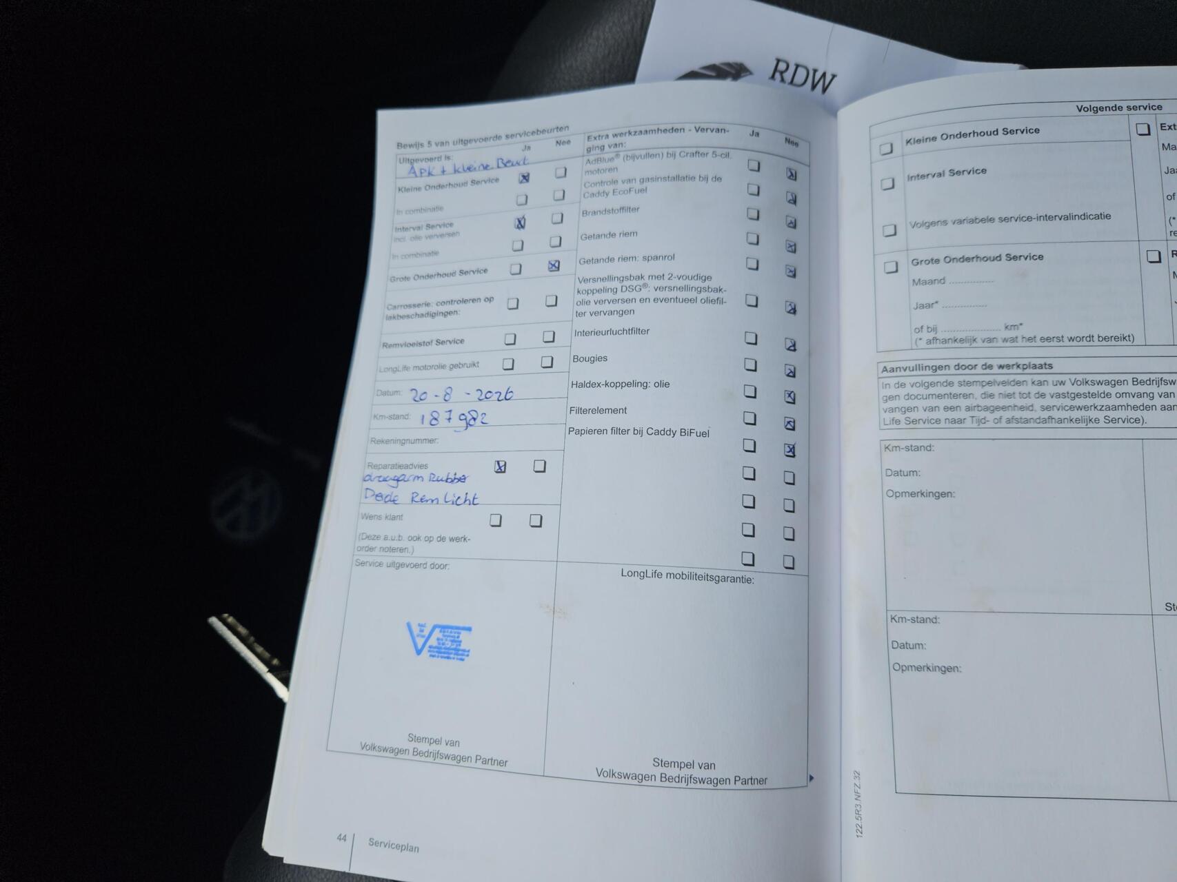 Foto van Volkswagen Caddy