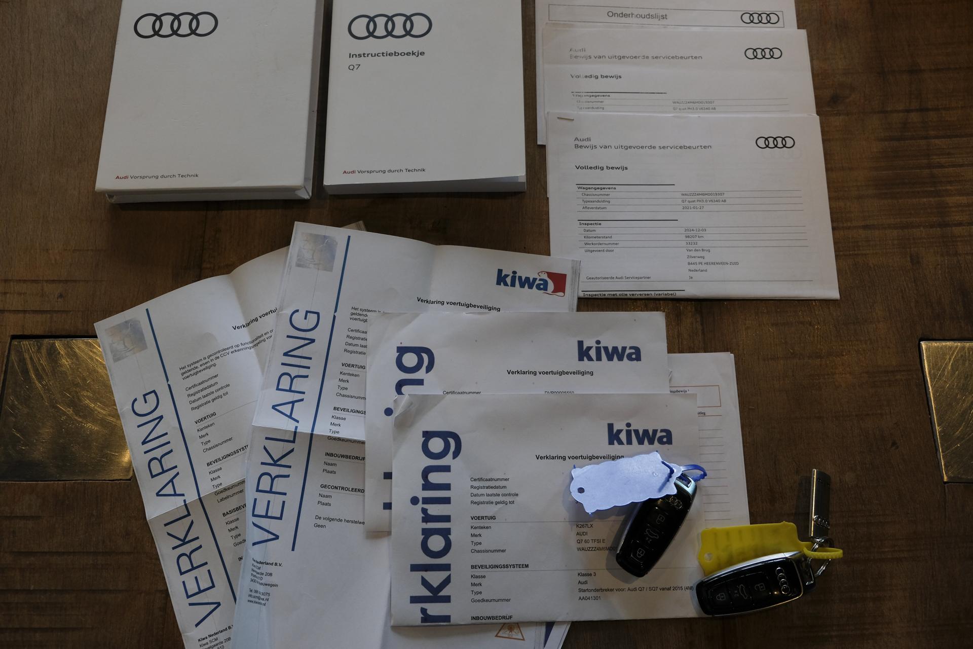Foto van Audi Q7 60 TFSI E