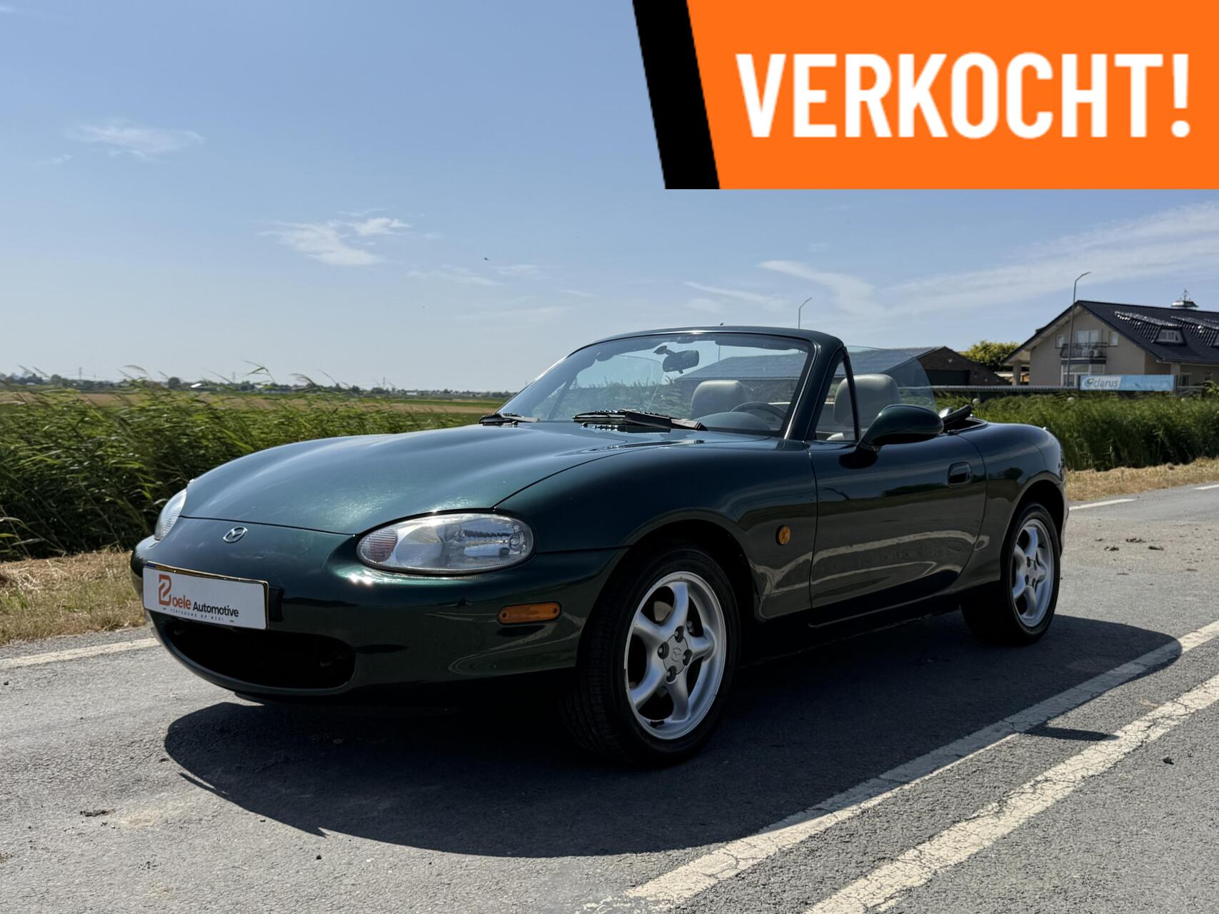 Mazda Mazda Mx-5 1.6i NB Miracle / Roestvrij / Nwe Distributie / 2e Eig! / 140PK! 2000 - voorkant