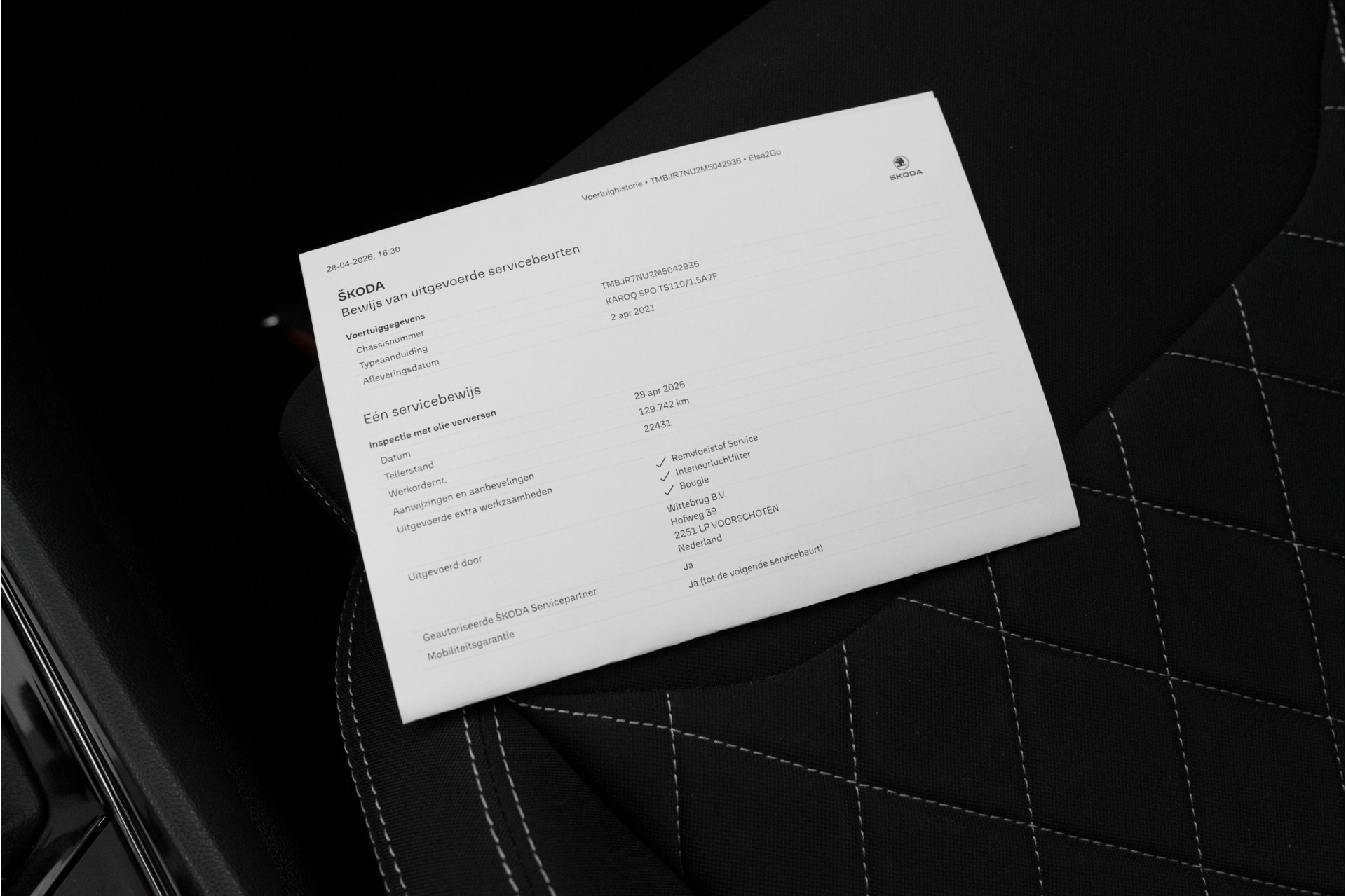 Foto van Skoda Karoq