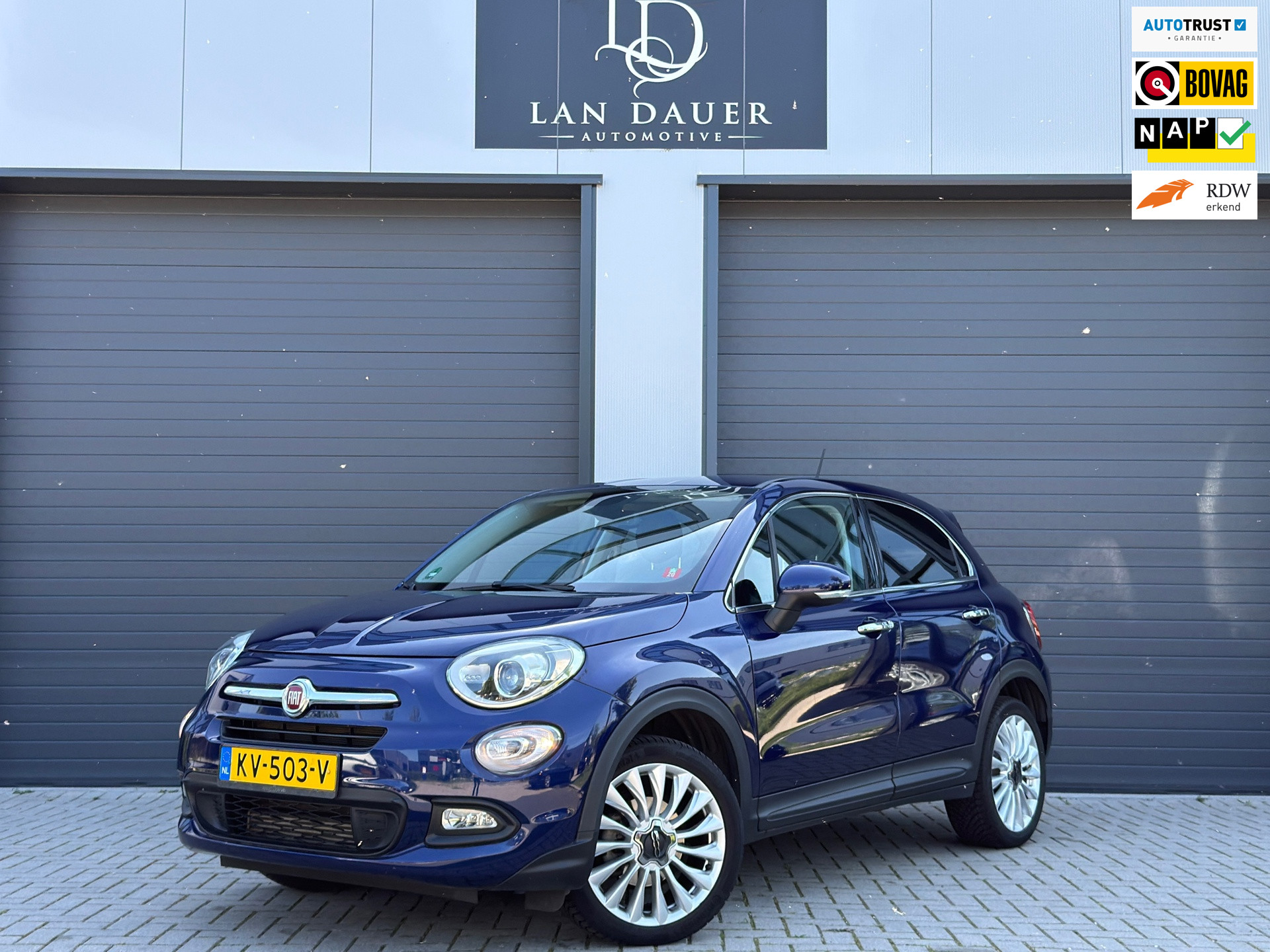 Fiat Fiat 500x 1.4 Turbo MultiAir Lounge/ LAGE KM / NAP / 1E EIG 2016 - voorkant