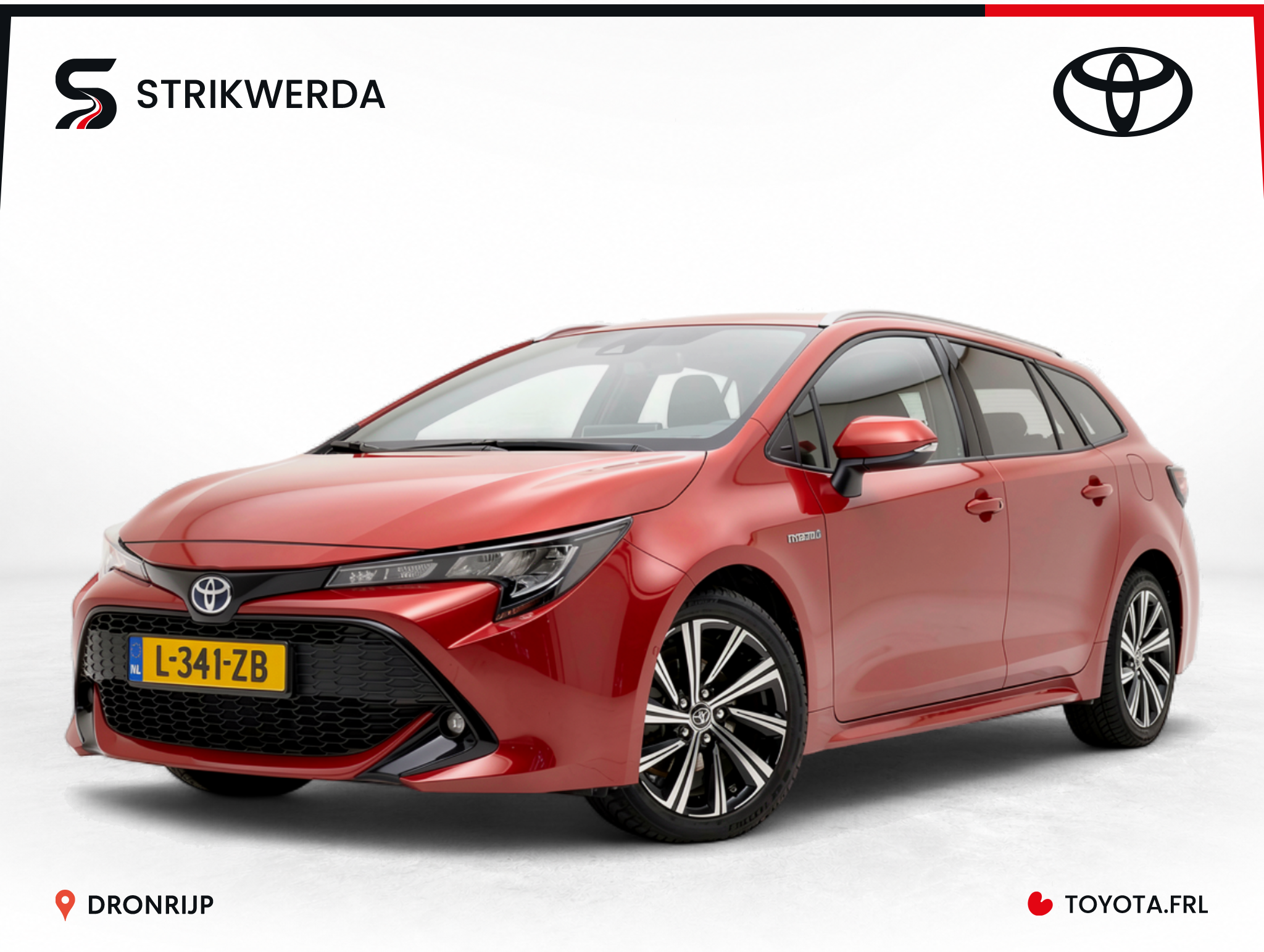 Toyota Toyota Corolla 1.8 Hybrid TeamNL 2021 - voorkant