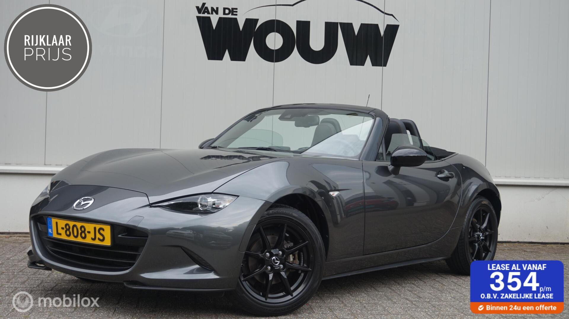 Mazda Mx-5 1.5 SkyActiv-G 132PK Navigatie | Cruise Control | 2019 - voorkant
