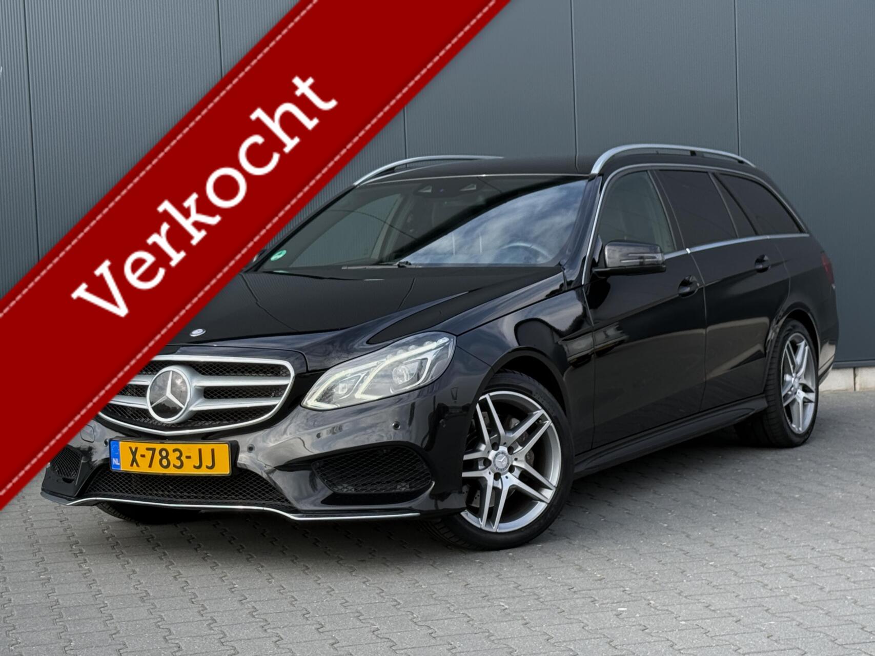 Mercedes-Benz E-klasse Estate 400 AMG-Pakket - Luchtvering - Led - Adaptief - Volle Uitvoering 2013 - voorkant