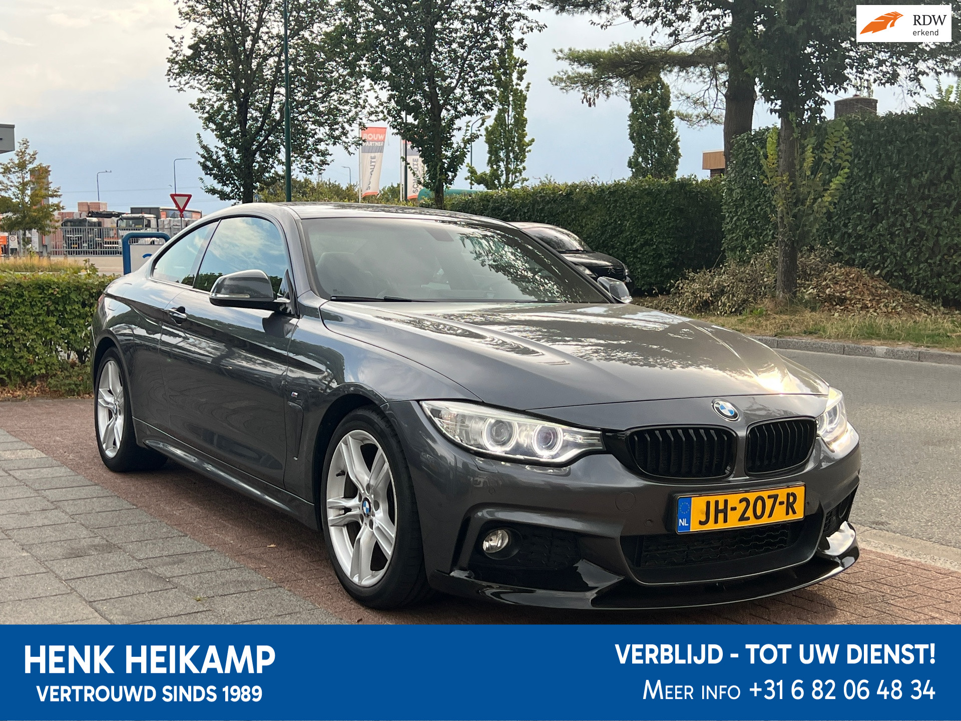 BMW 420i 420i M-Sport * Stijvolle Sportcoupé 2015 - voorkant