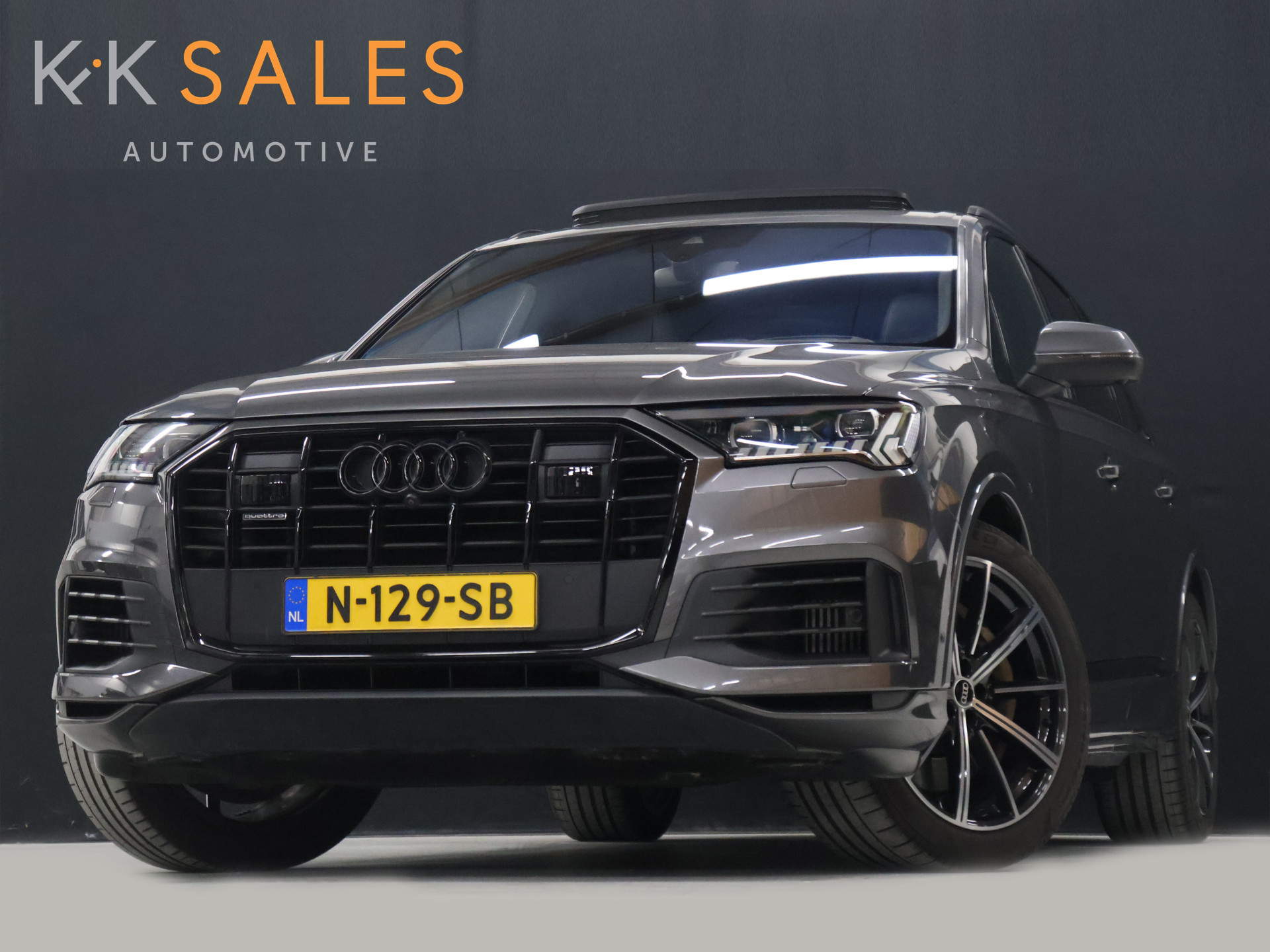 Audi Q7 55 TFSI E 60 TFSI e quattro Competition 2021 - voorkant