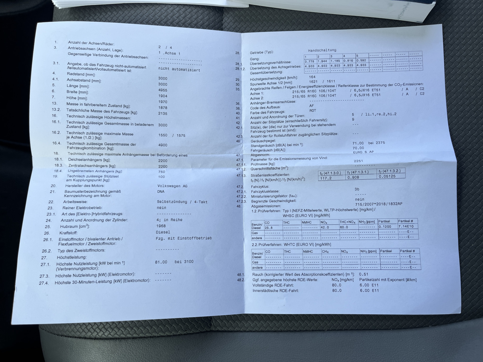 Foto van Volkswagen Transporter Kombi