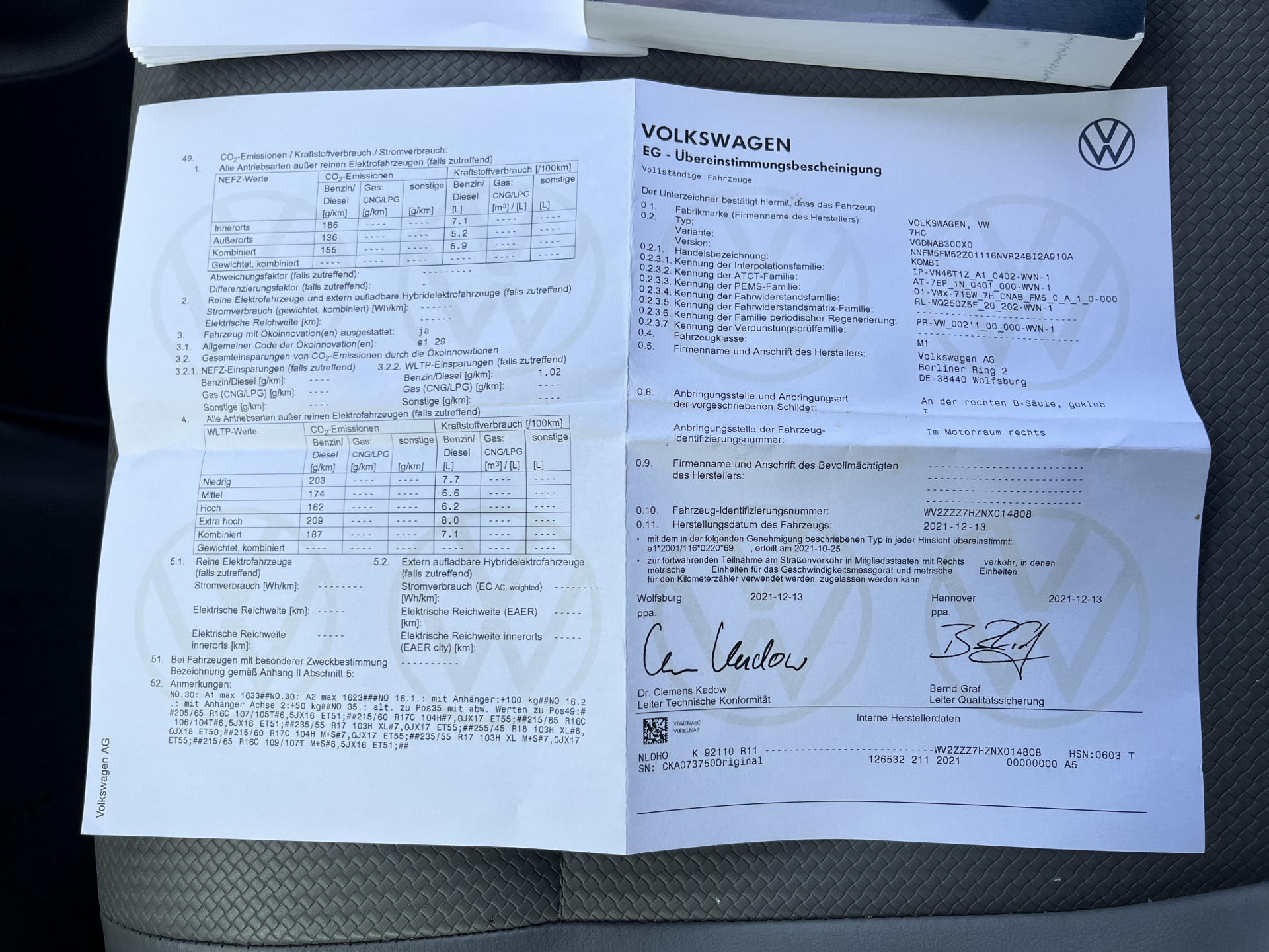 Foto van Volkswagen Transporter Kombi