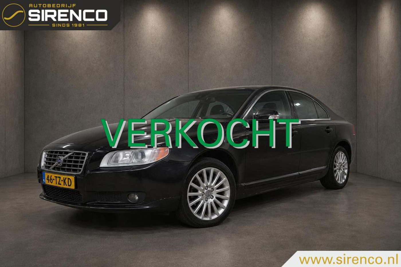Volvo S80 2.4 D5 Summum | leder & stoelverwarming | climate & cruise control | memory seat | automaat |trekhaak | 2006 - voorkant