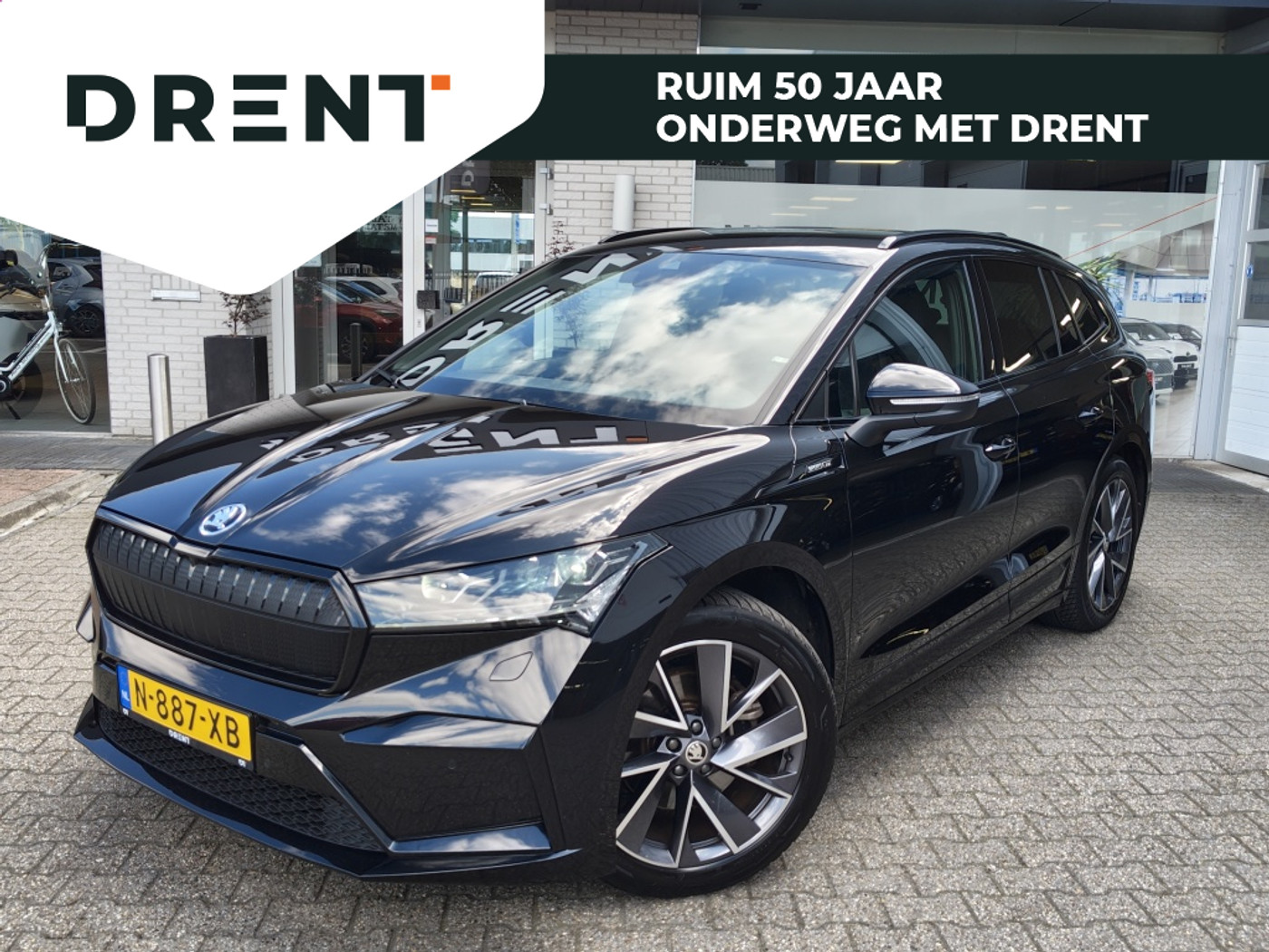Skoda Enyaq 60 60 Sportline | Adaptieve Cruise | Blind Spot | Sensoren v/a | Navi 2021 - voorkant