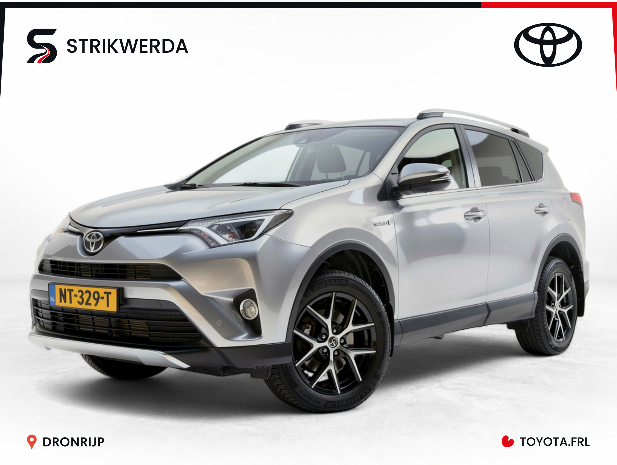 Toyota Toyota Rav4 2.5 Hybrid Dynamic 2017 - voorkant