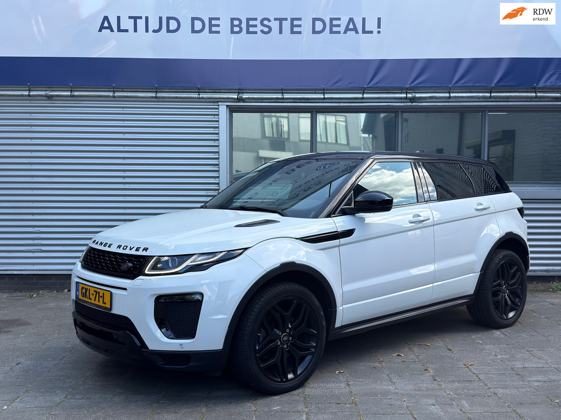 Land Rover Range Rover Evoque 2.0 Si4 Autobiography NAVI APPLE-CARPLAY *NIEUWE KETTING* 2017 - voorkant