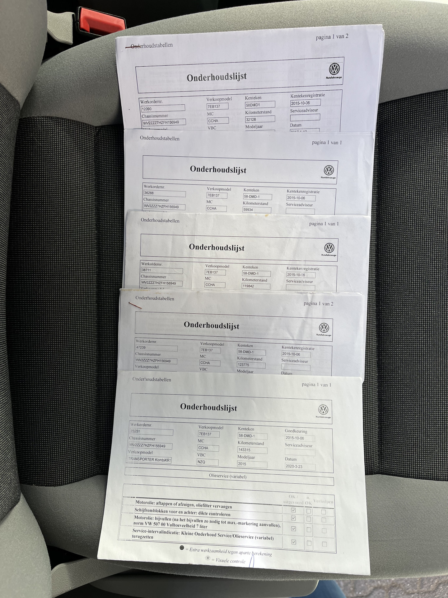 Foto van Volkswagen Kombi