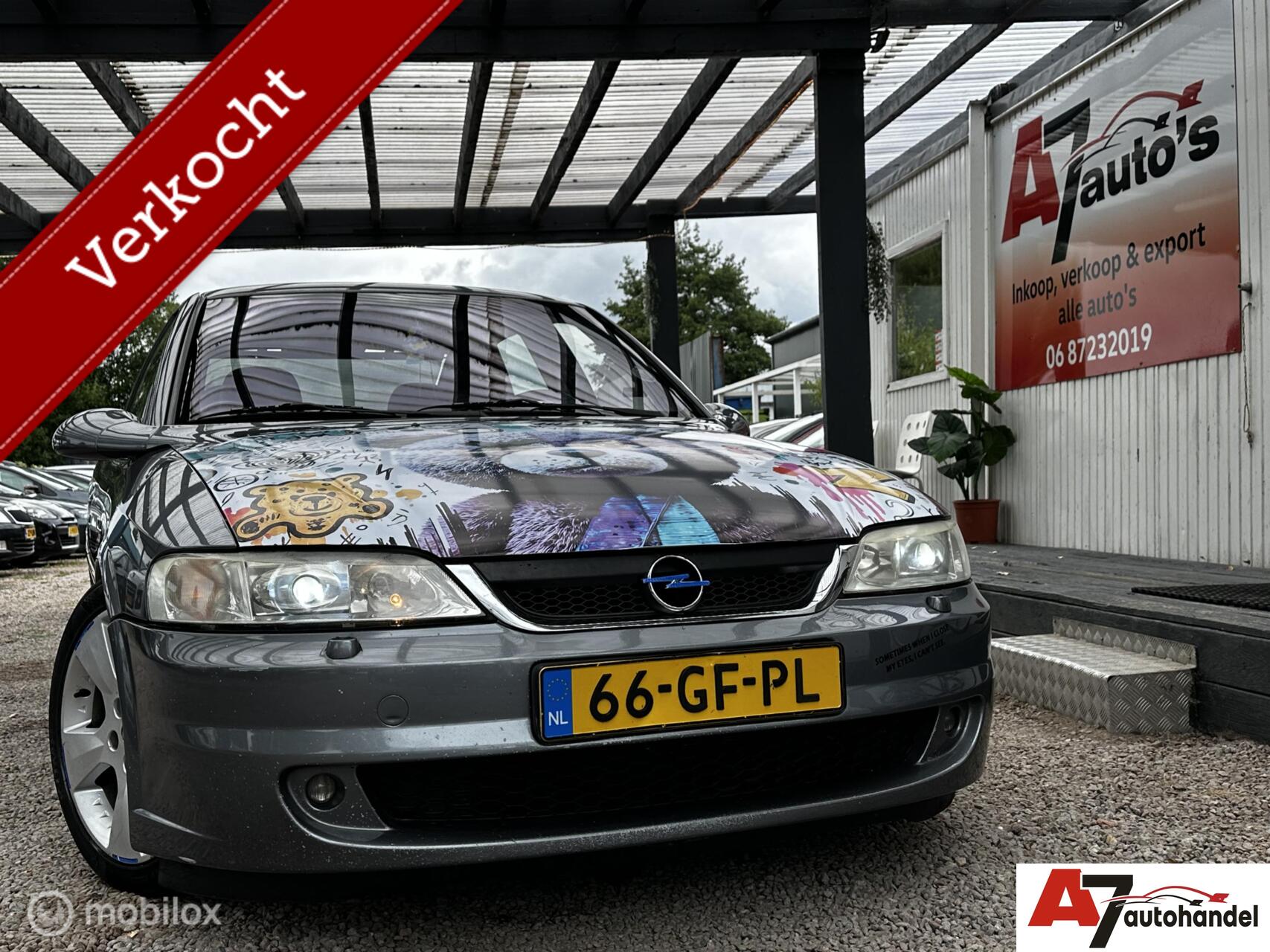 Opel Vectra-b 1.6-16V Sport Edition II Nieuwe APK 2000 - voorkant
