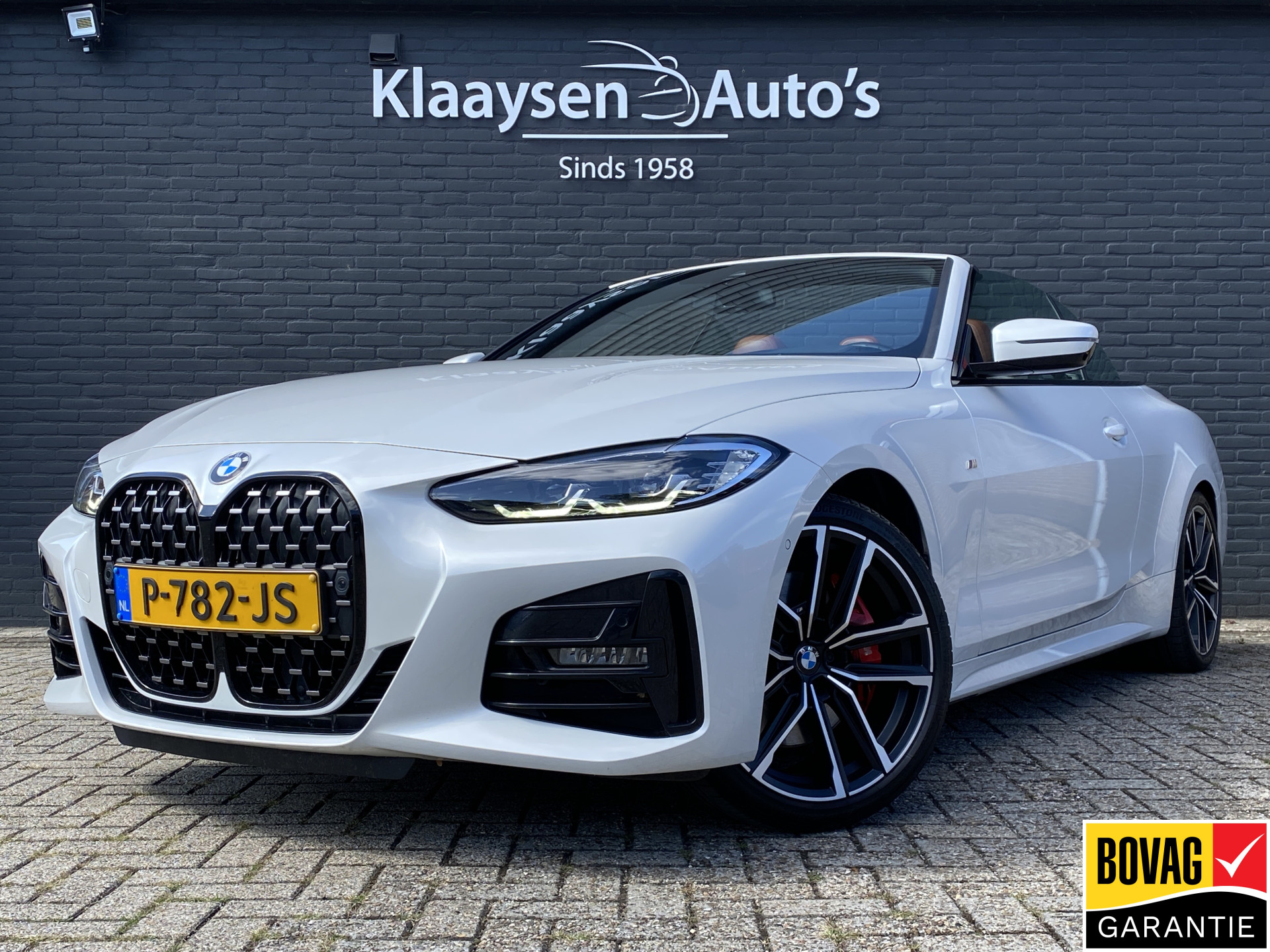 BMW 420i 420i M-Sport 184 pk High Executive AUT. 2022 - voorkant