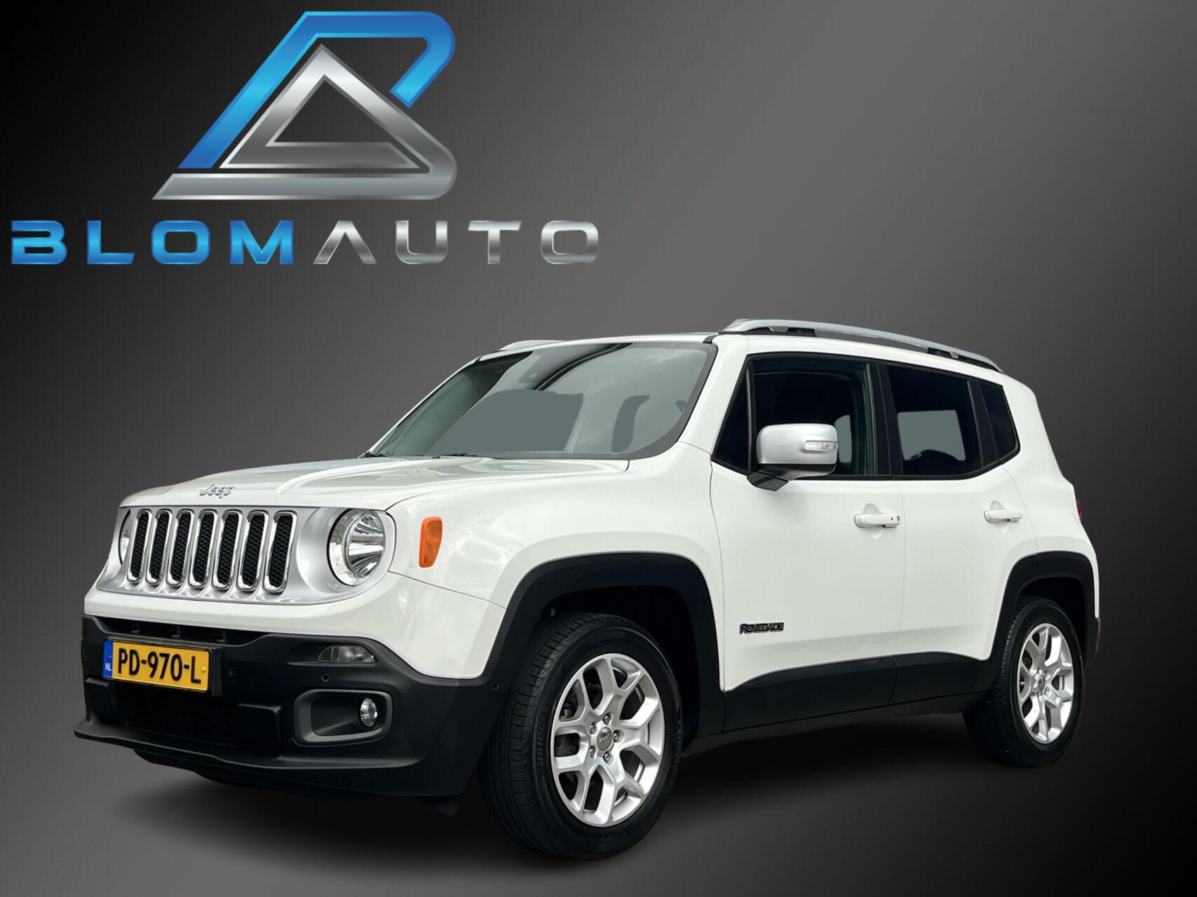 Jeep Renegade 1.4 MultiAir Limited LEDER+STOEL/STUURVERW. 2017 - voorkant