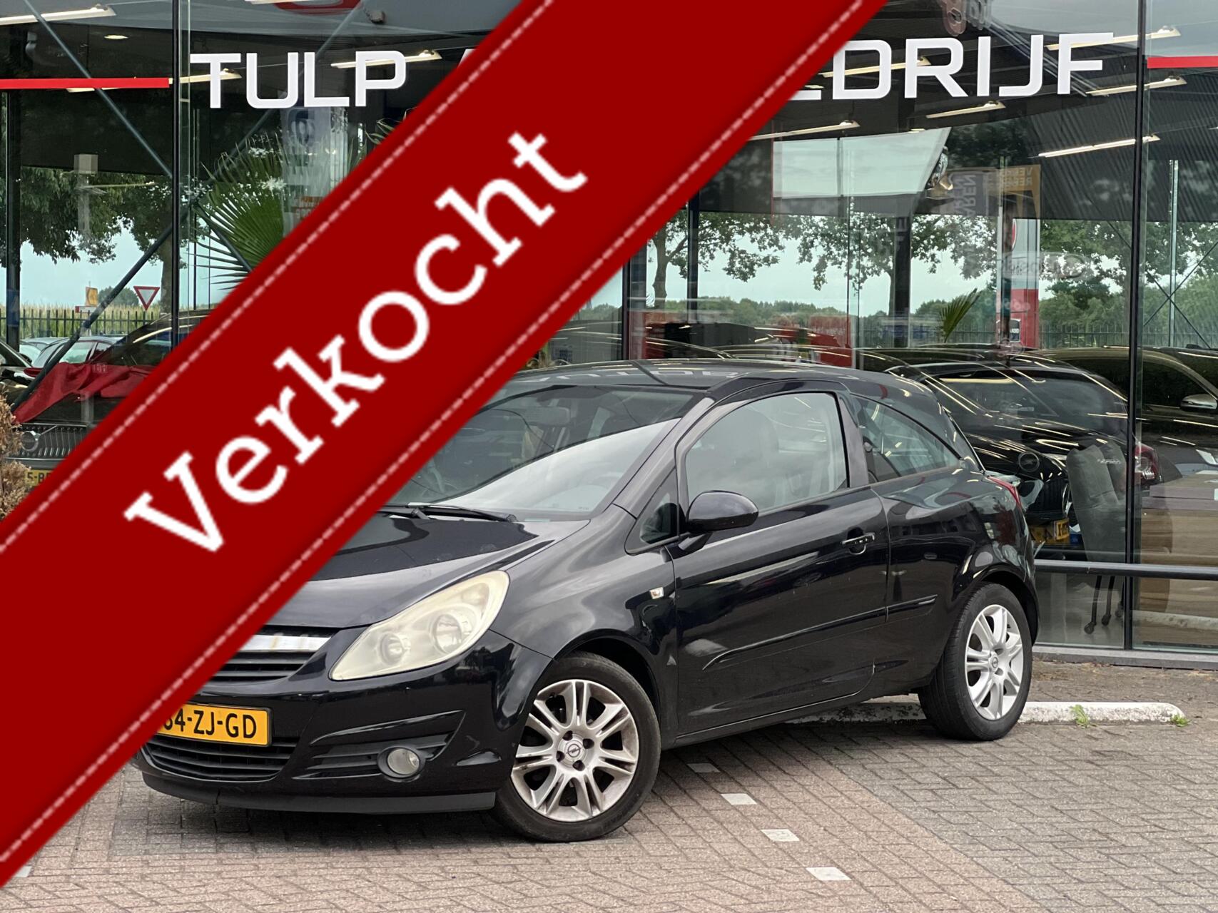 Opel Corsa 1.4-16V Cosmo nieuwe APK rijdt schakelt goed! 2008 - voorkant