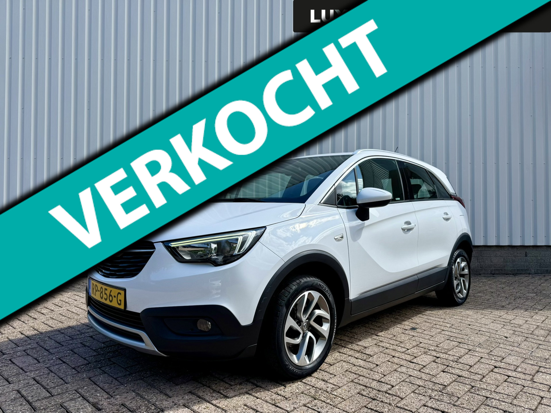 Opel Crossland X 1.2 Turbo Innovation, CarPlay, Navi, Keyless, PDC, NAP 2018 - voorkant