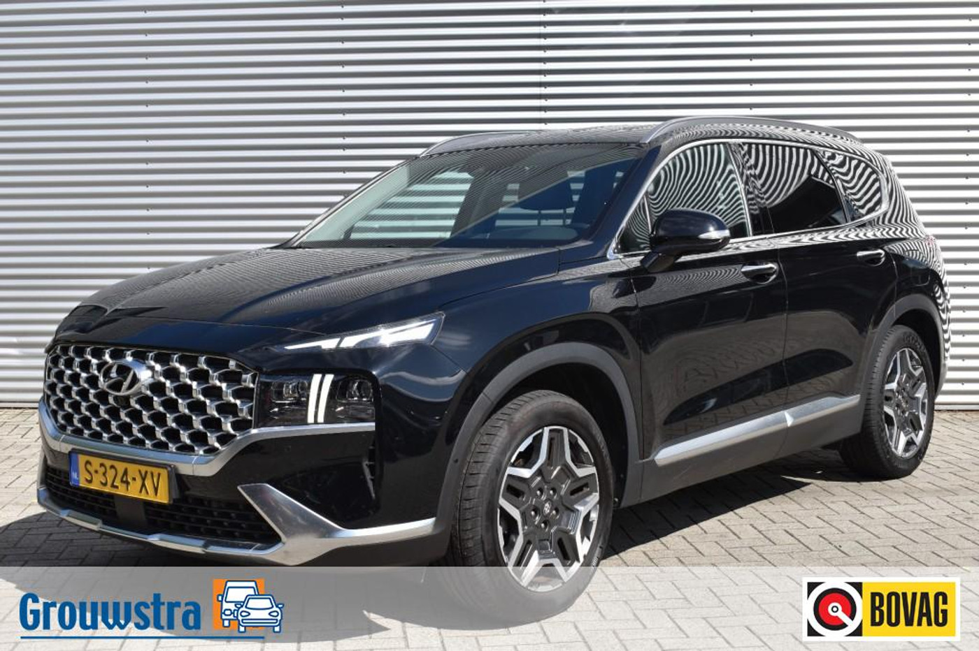 Hyundai Santa Fe 1.6 T-GDI HEV 7P. PREMIUM / AFN. HAAK / ADAP. CRUISE / 360 CAMERA 2023 - voorkant